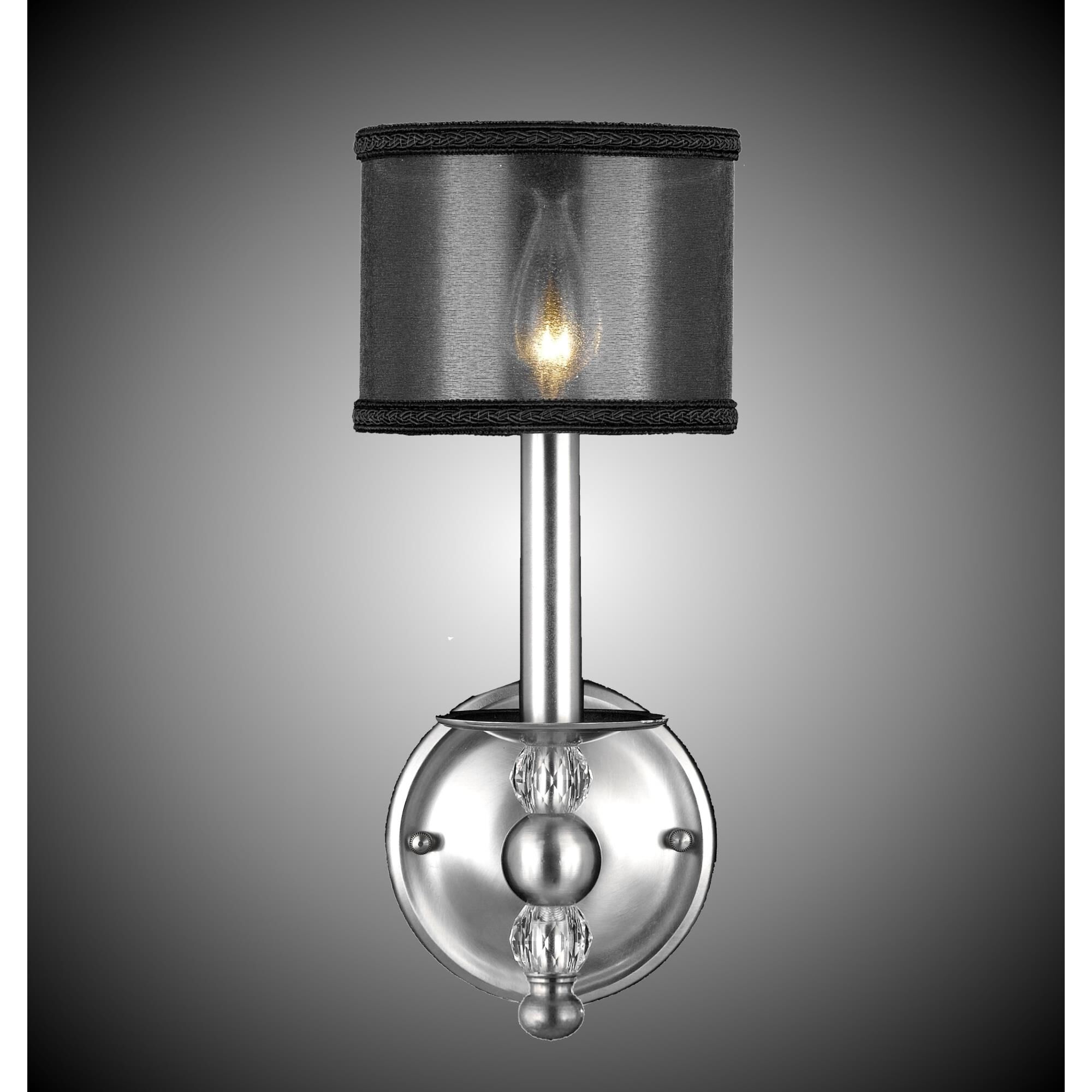 Magro 12 Inch Wall Sconce by American Brass and Crystal