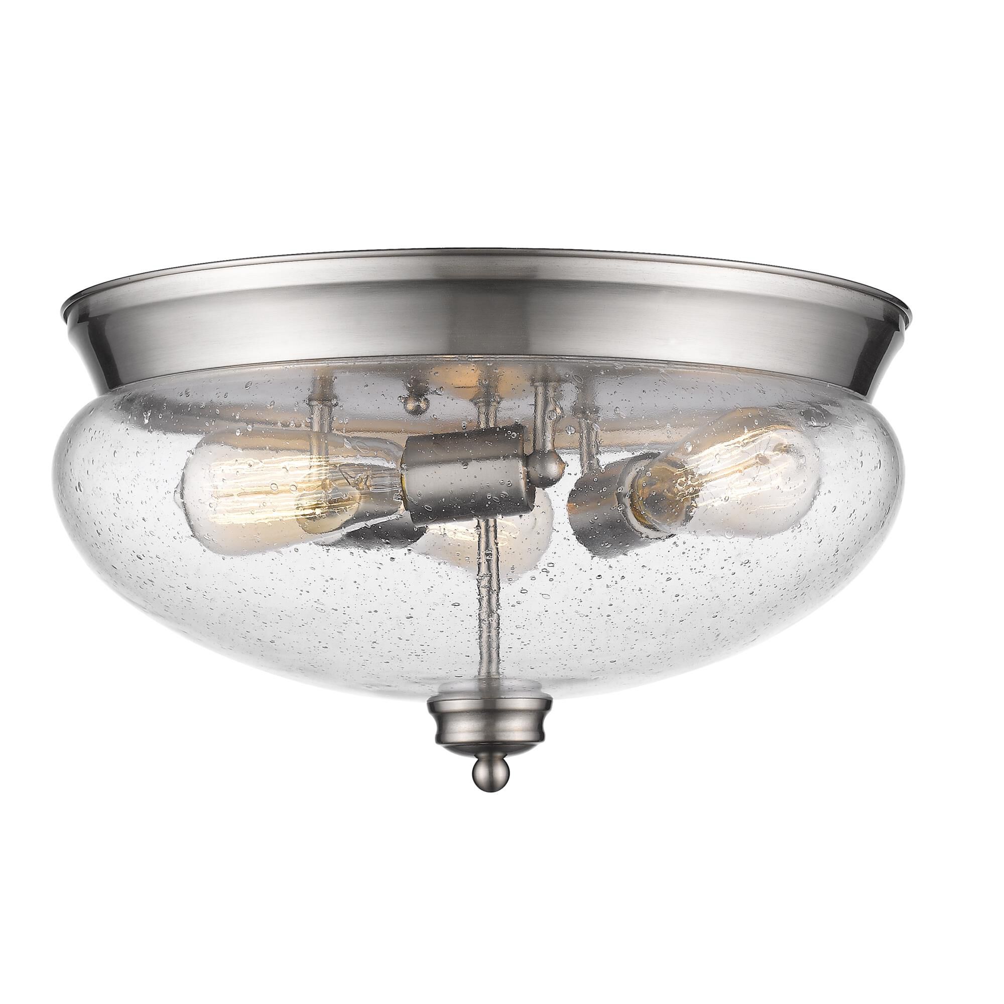 Amon 15 Inch 3 Light Flush Mount by Z-Lite