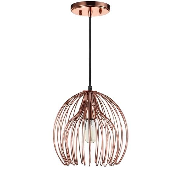 Shown in Copper finish and Metal shade