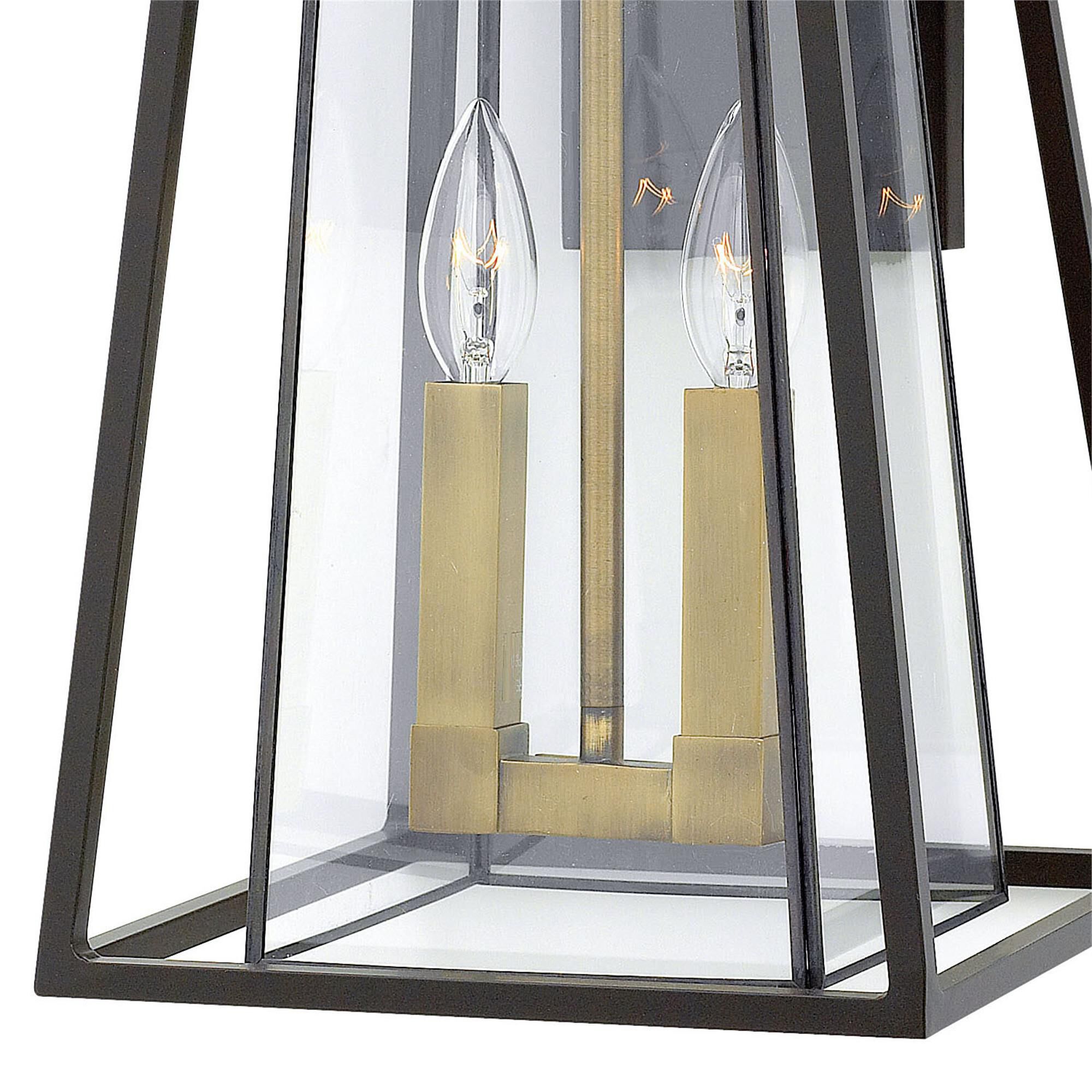 Shown in Buckeye Bronze finish and Bound Clear glass