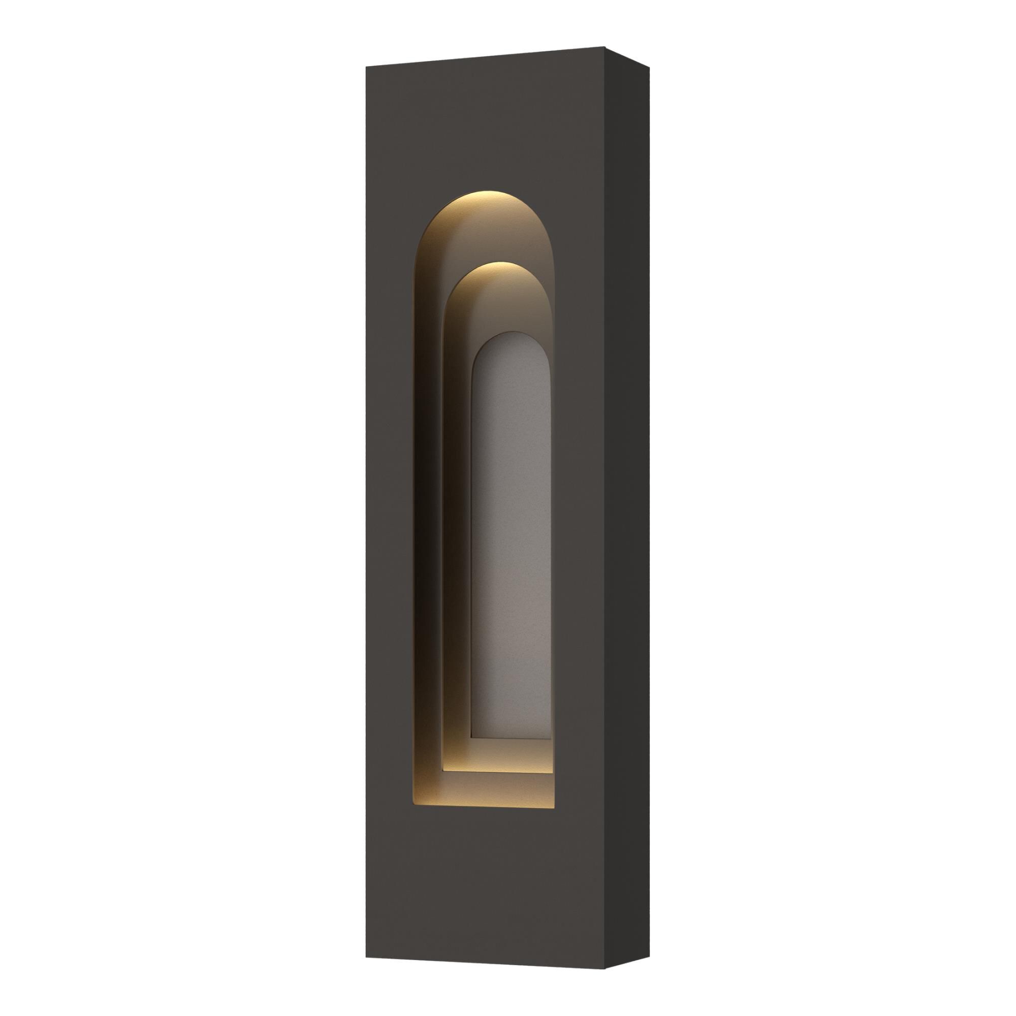 Procession 27 Inch Tall 2 Light Outdoor Wall Light by Hubbardton Forge