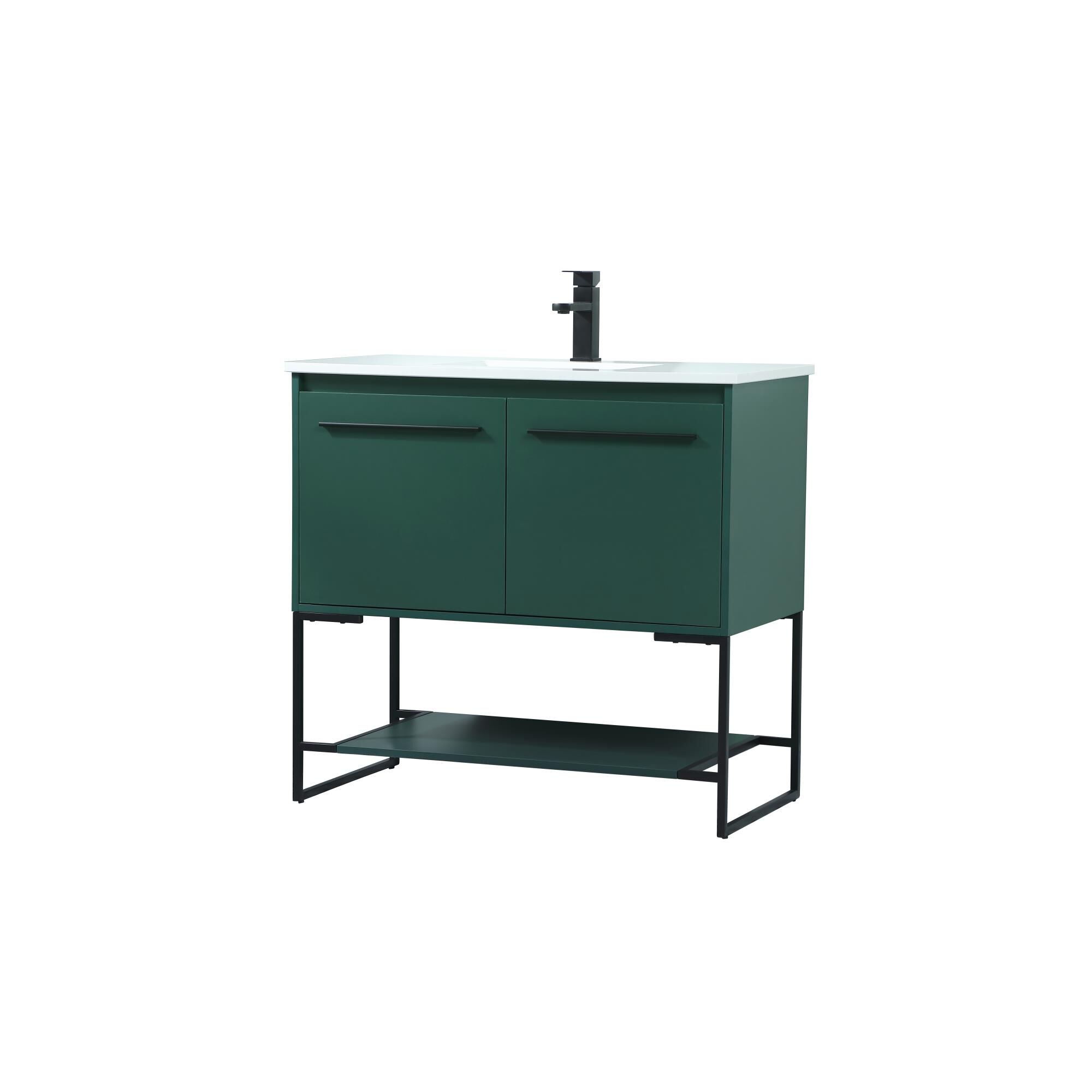 Shown in Green finish