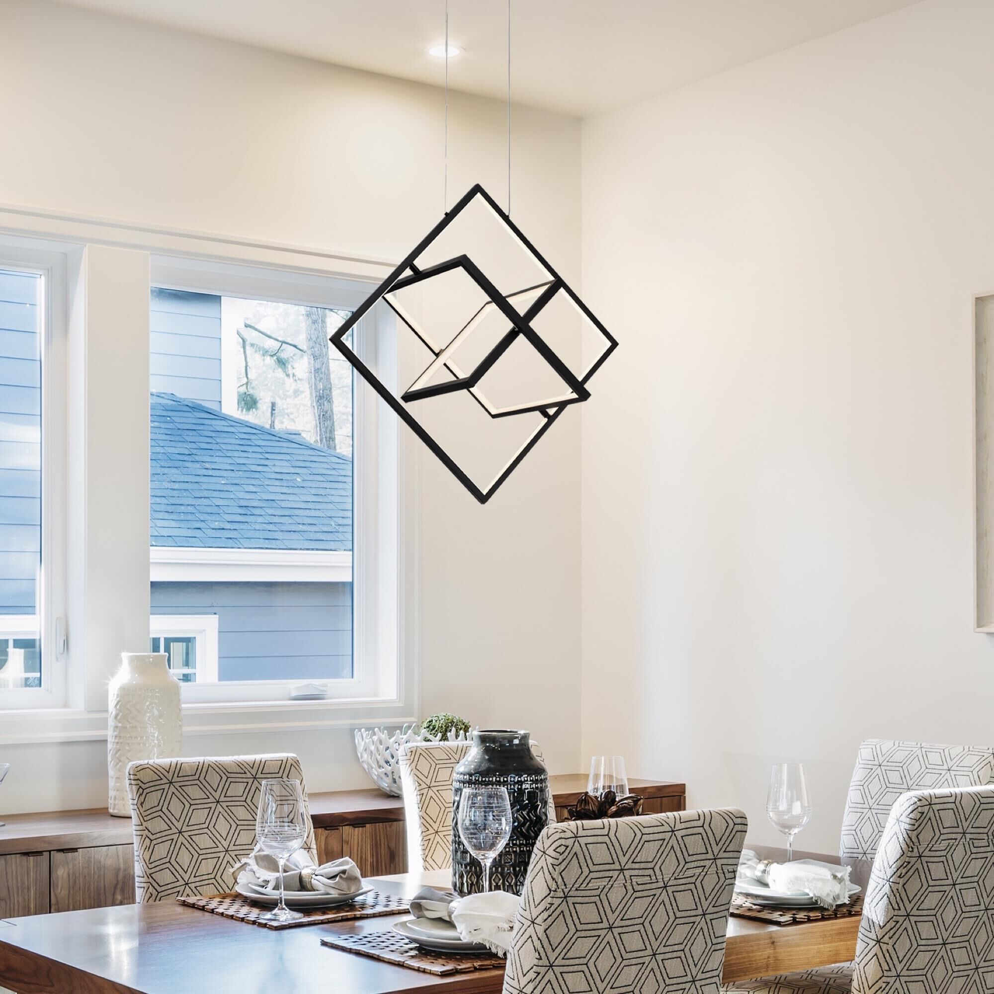 Graymar 19 Inch 3 Light LED Linear Suspension Light,