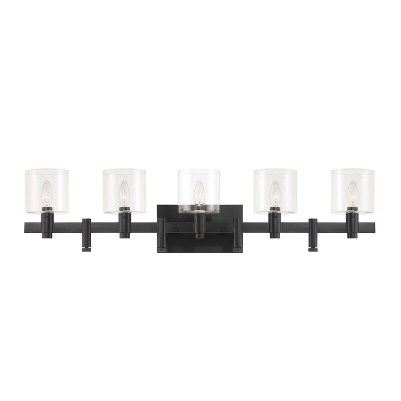 Decato 38 Inch 5 Light Bath Vanity Light by Eurofase Lighting