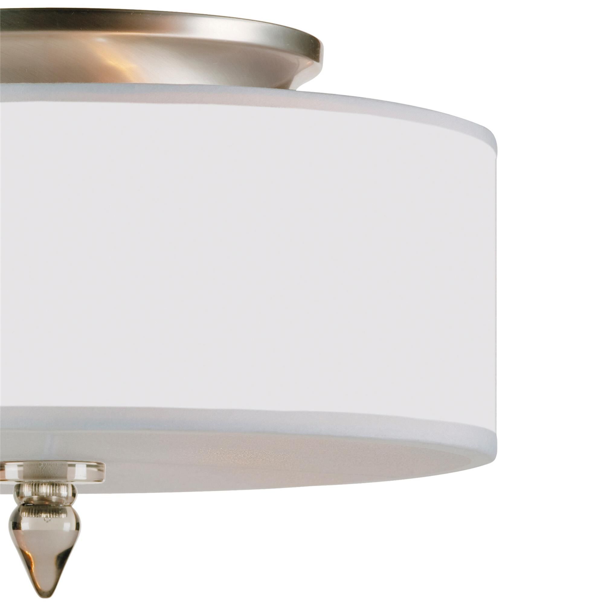 Luxor 14 Inch 3 Light Flush Mount,