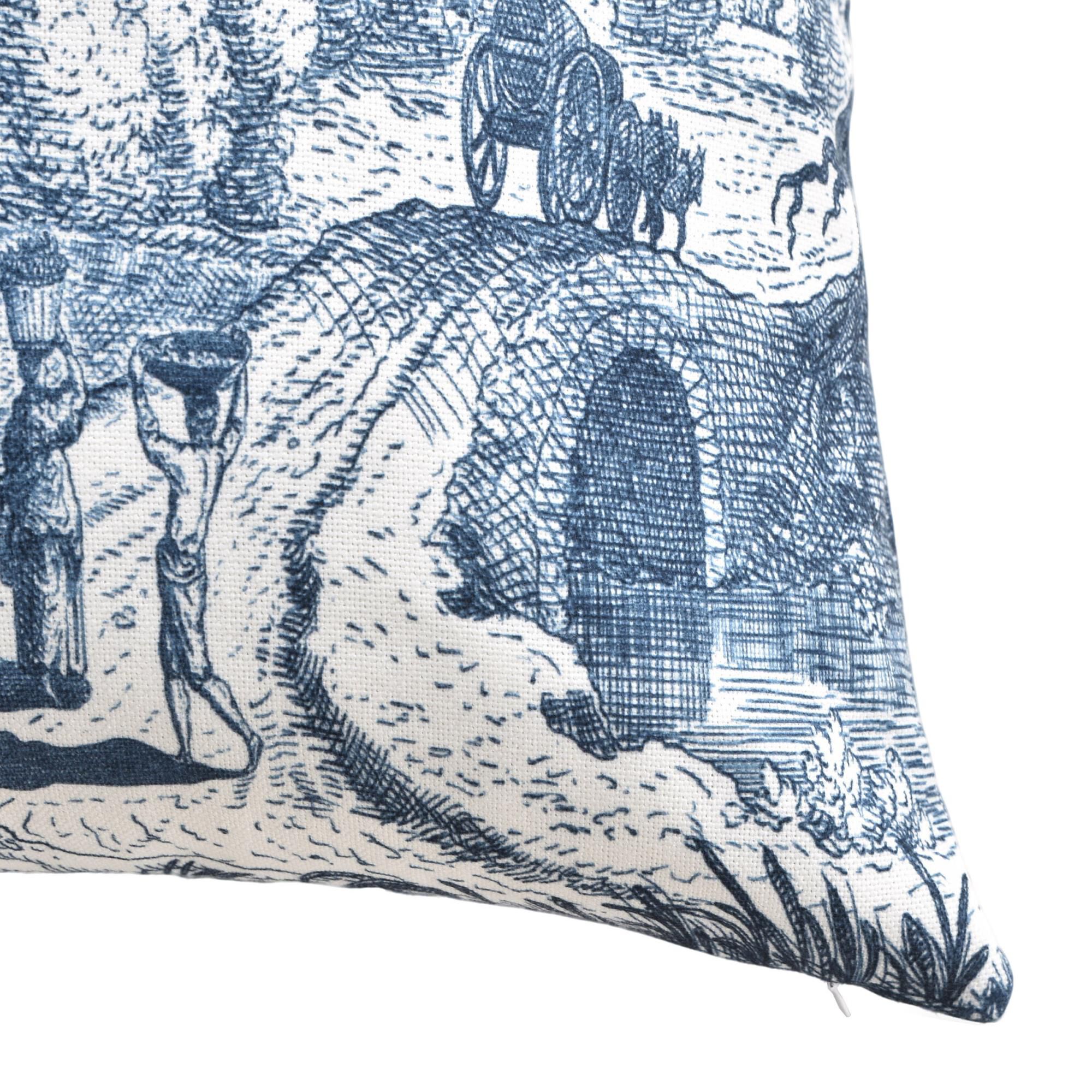 Dann Foley Reverie Toile 24 Inch Decorative Pillow by Stylecraft
