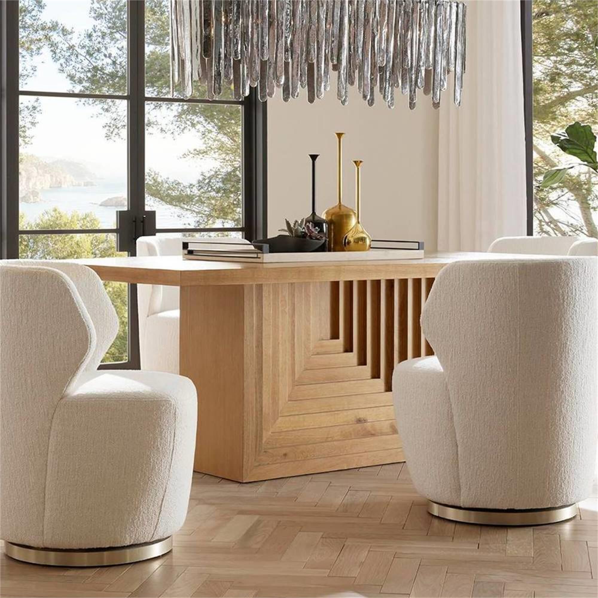 Crockett 80 Inch Dining Table by Arteriors Home