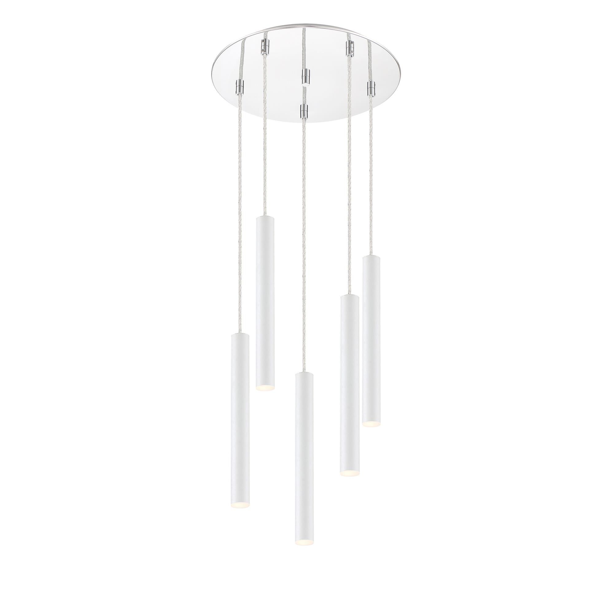 Forest 13 Inch 5 Light LED Linear Suspension Light by Z-Lite