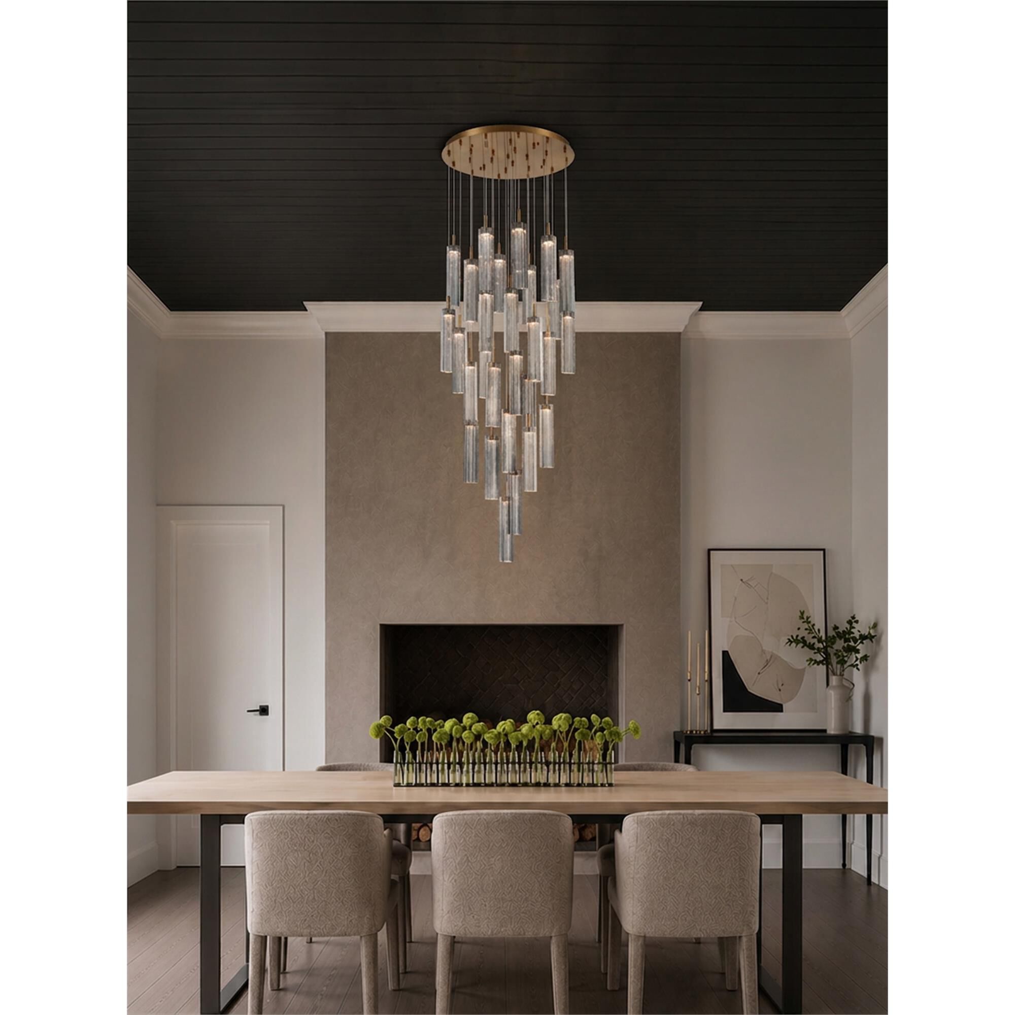 Addis 26 Inch Multi Light Pendant,