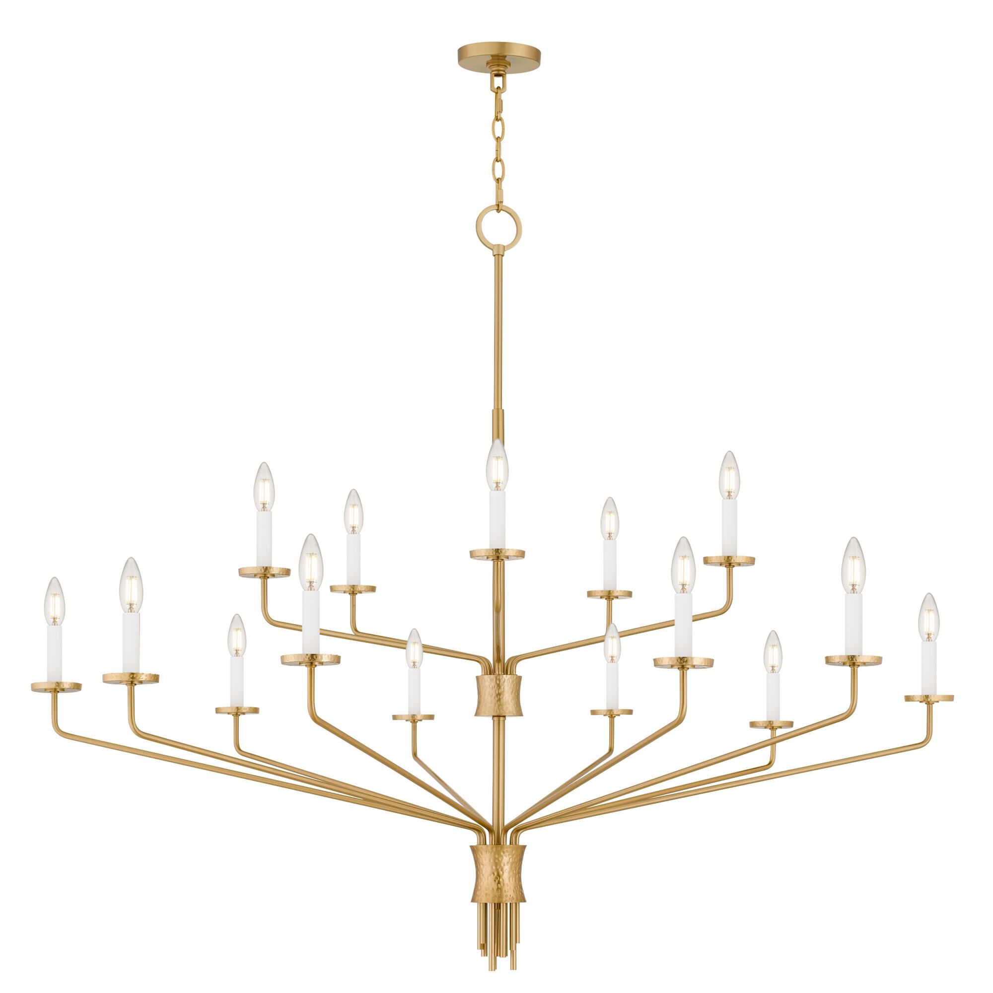 Shown in Brushed Gold finish
