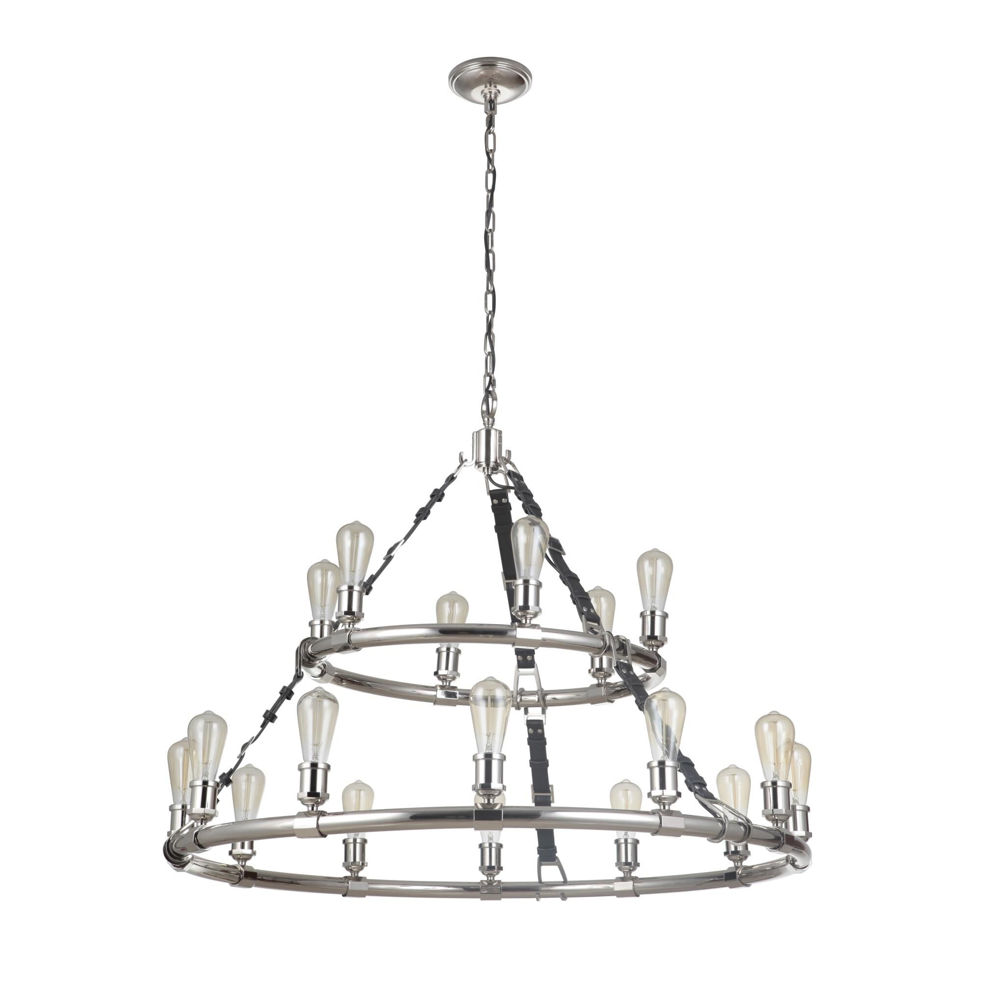 Huxley 43 Inch 18 Light Chandelier by Craftmade