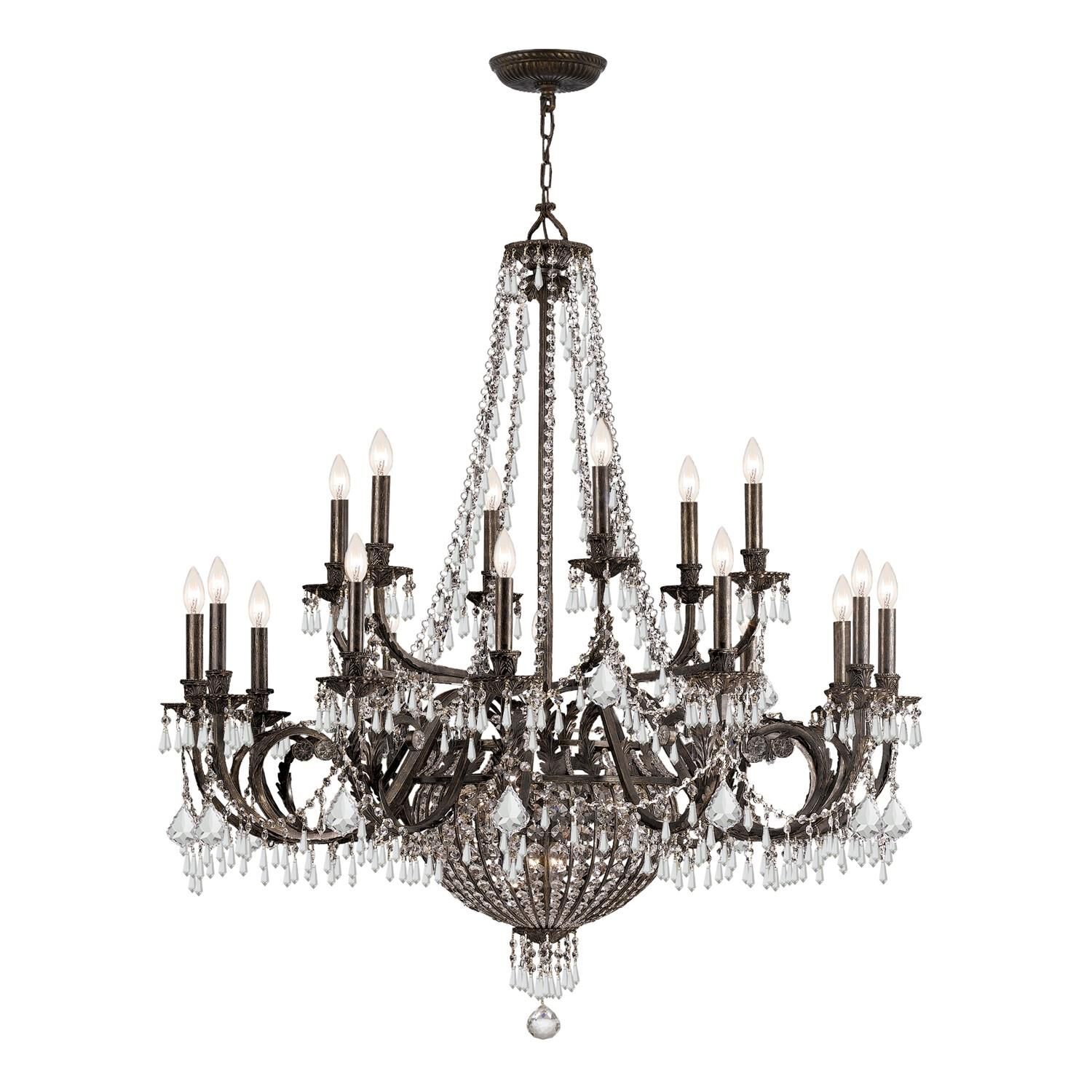 Vanderbilt 44 Inch 23 Light Chandelier by Crystorama