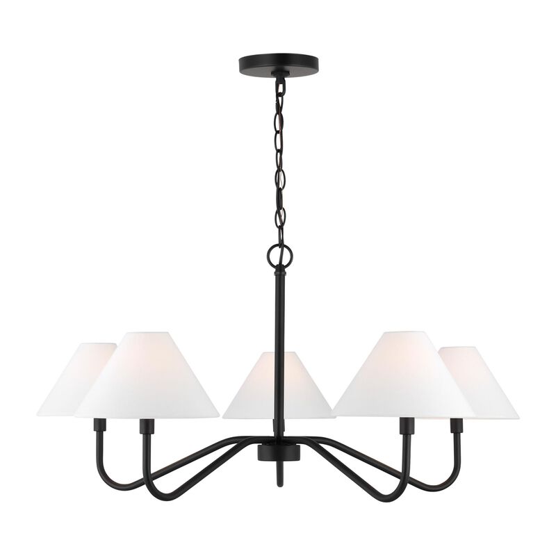 Drew & Jonathan Eldon 34 Inch Chandelier by Visual Comfort Studio