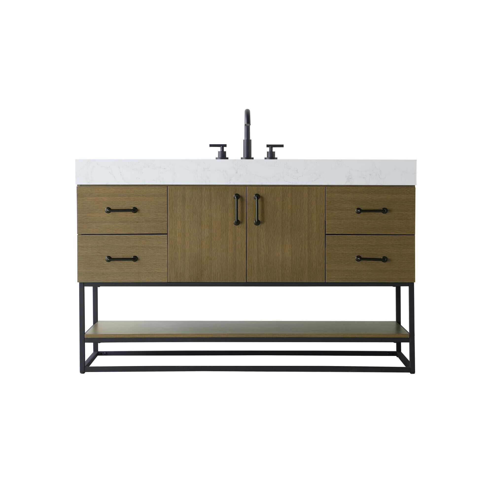 Caroline 54 Inch Bath Vanity by Elegant Dcor