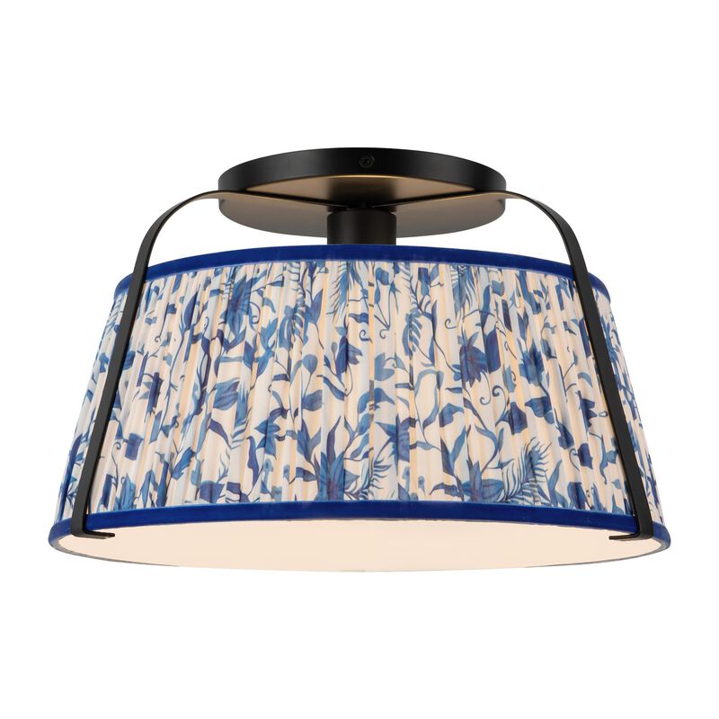 Peyton Fox Scout 13 Inch Semi Flush Mount by Alora Mood
