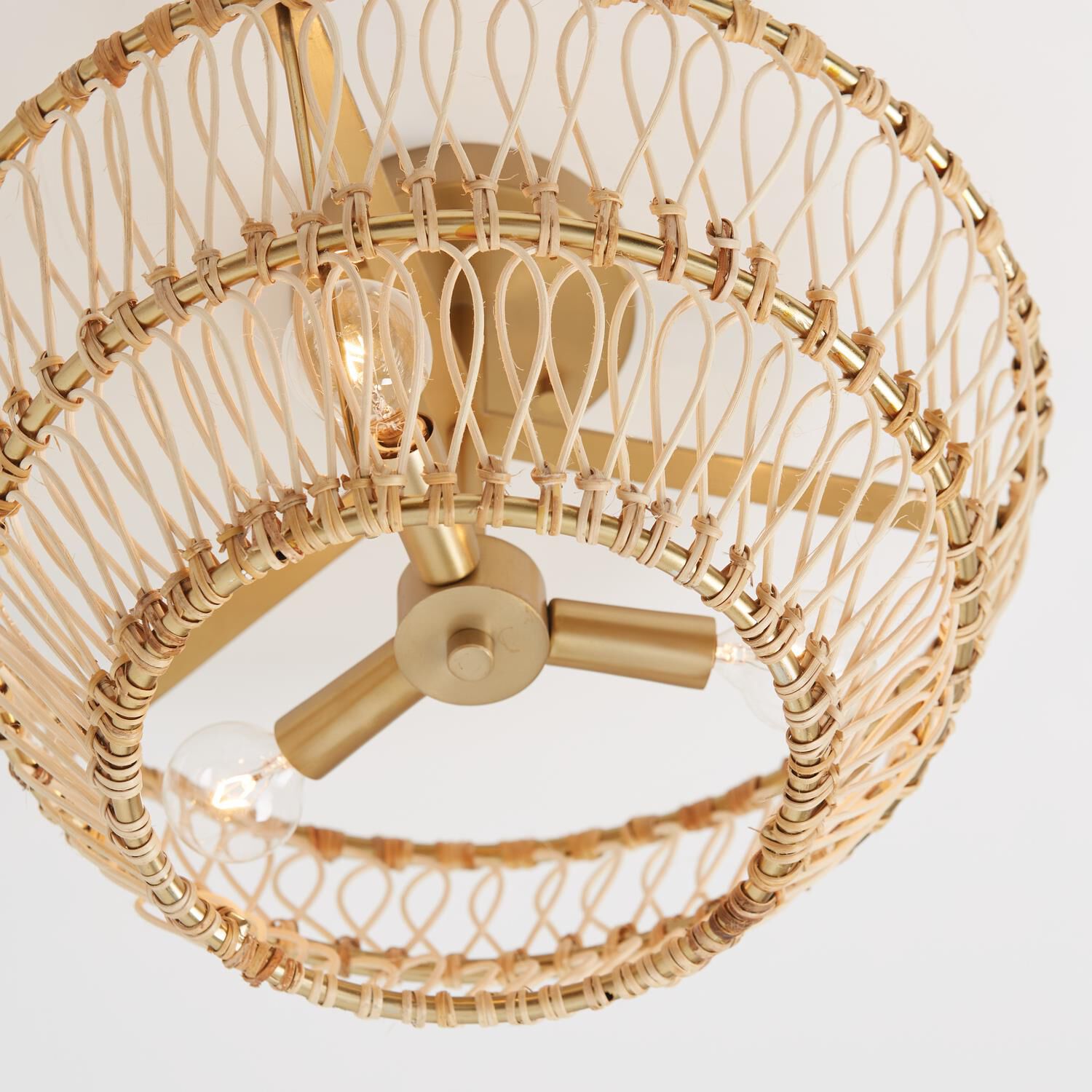 Wren 16 Inch 3 Light Semi Flush Mount by Capital Lighting Fixture Company