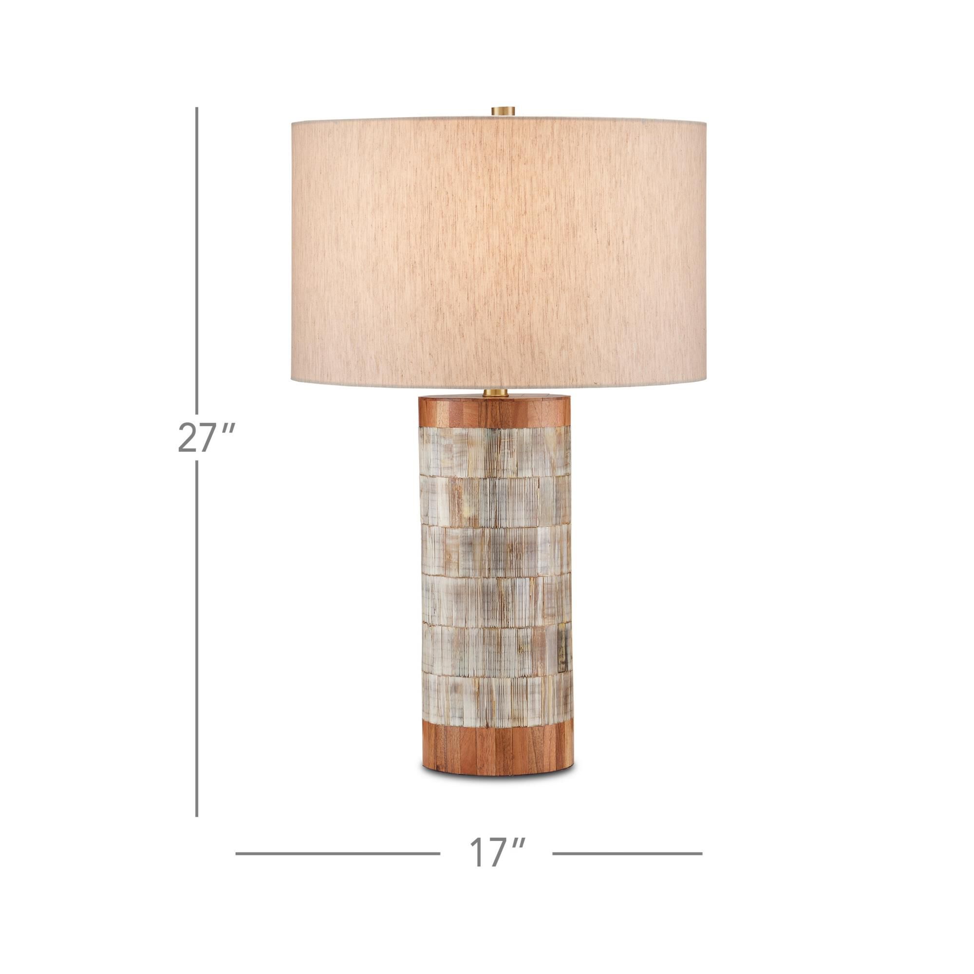 Hyson Table Lamp by Currey and Company
