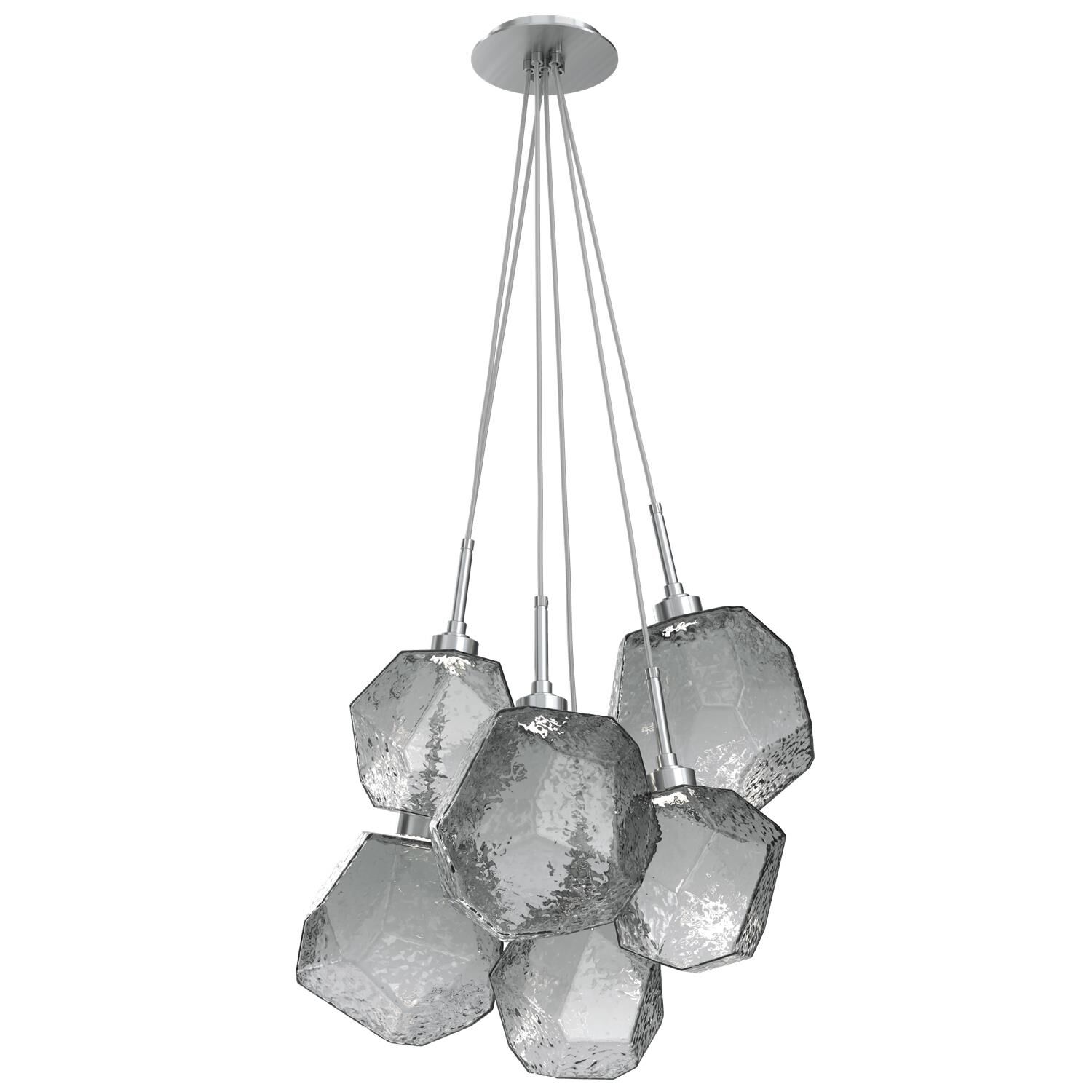 Gem 18 Inch 6 Light LED Multi Light Pendant by Hammerton Studio