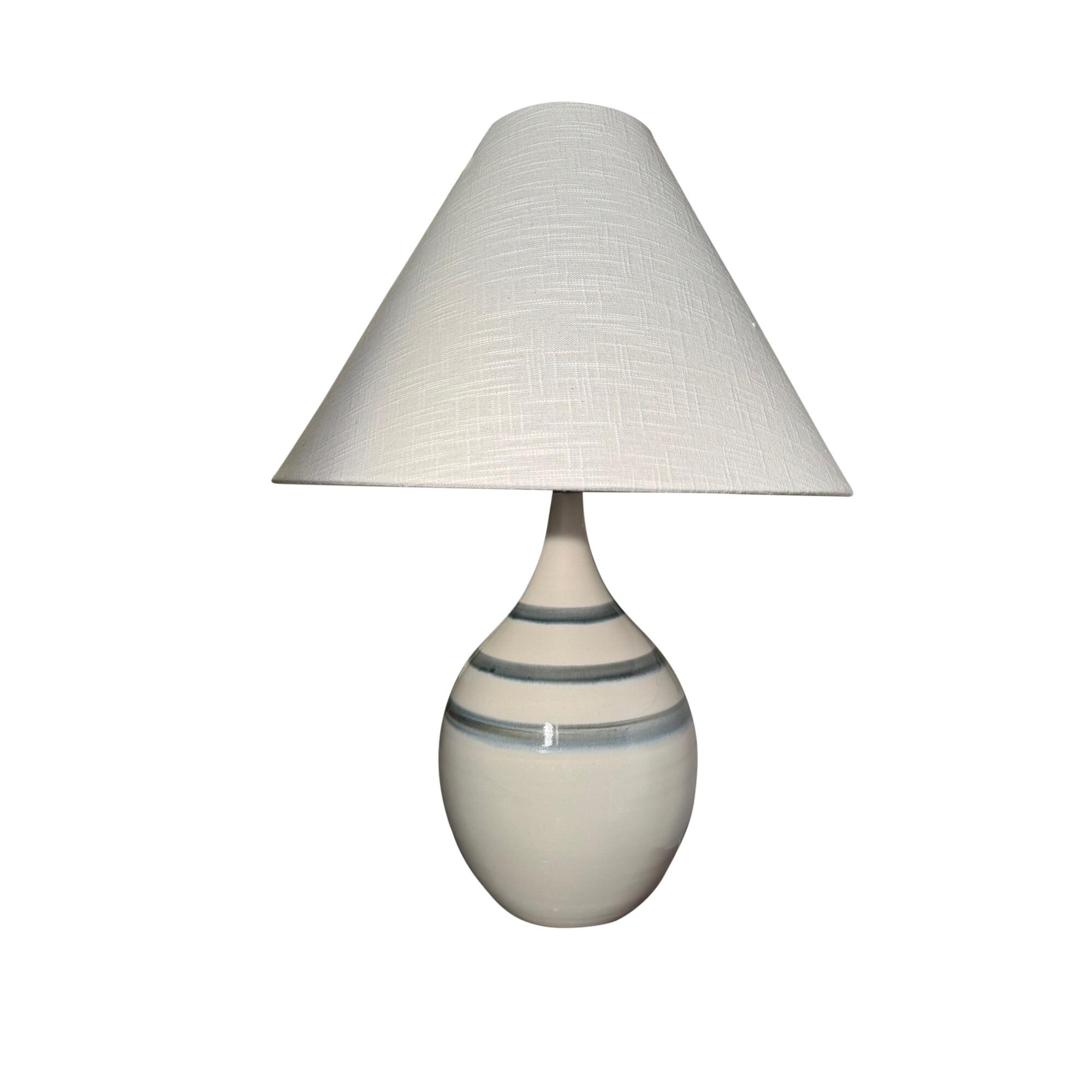 Shown in Trinity finish and Cream Linen Hardback shade