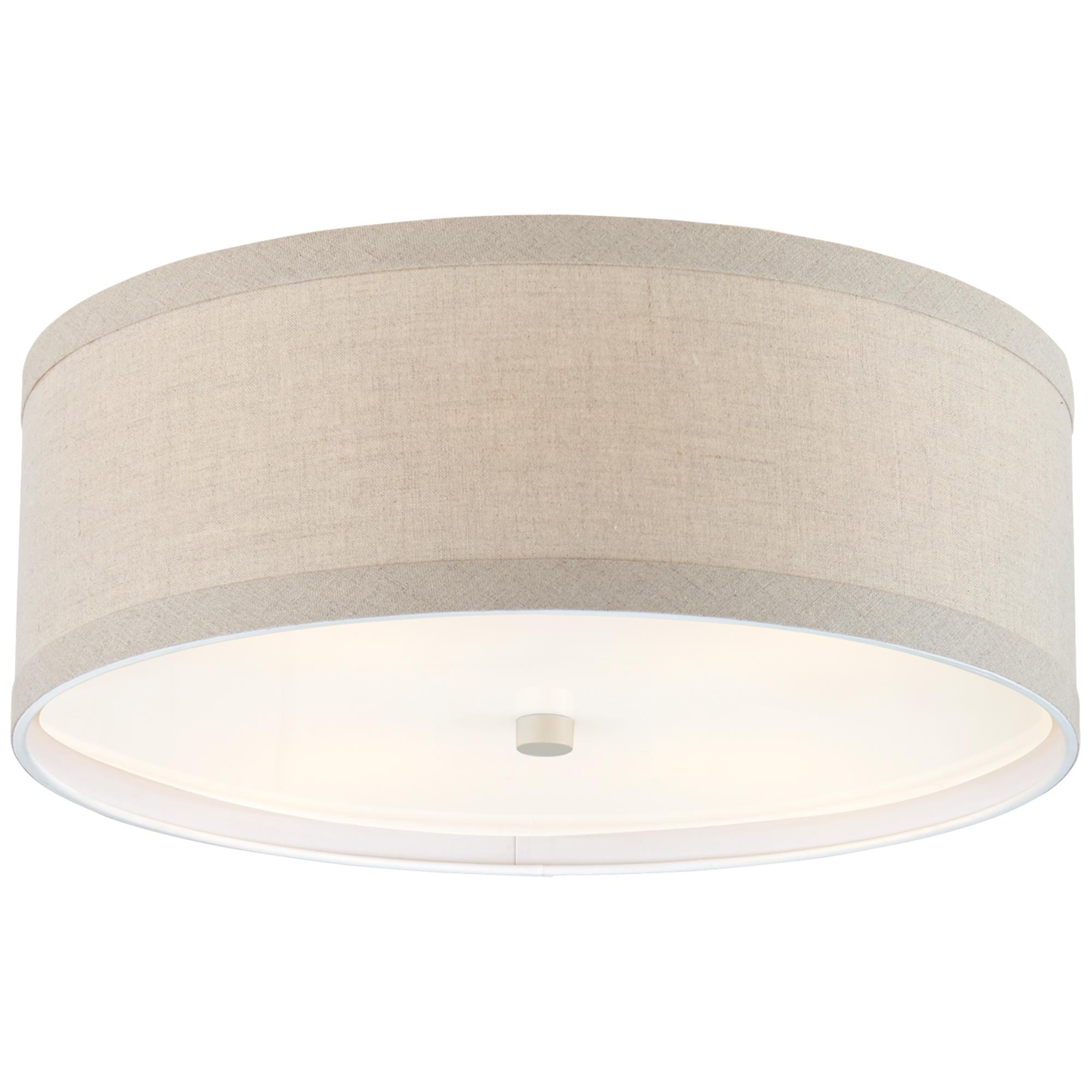Shown in Light Cream finish and Natural Linen shade