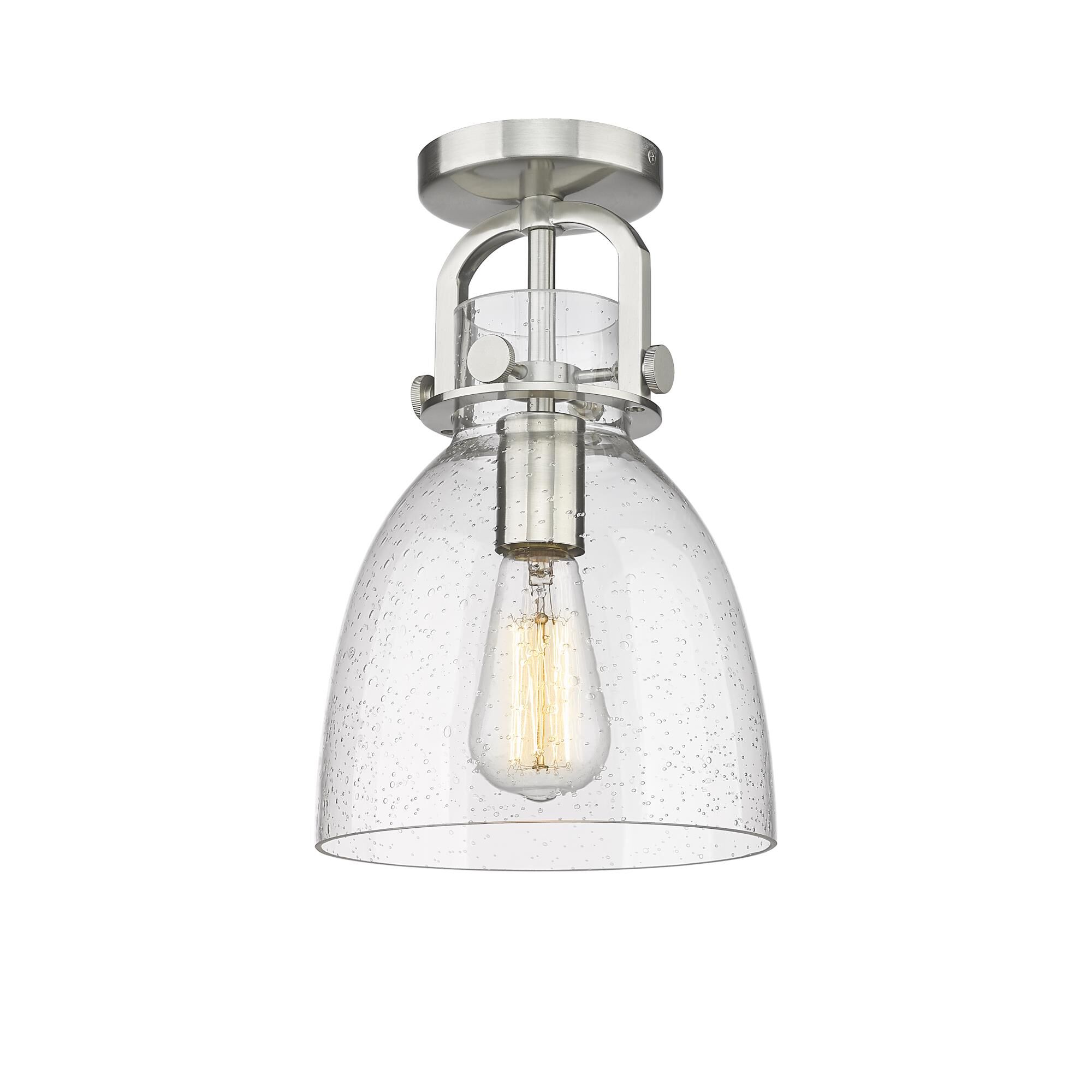 Bruno Marashlian Newton Bell 8 Inch Flush Mount by Innovations Lighting