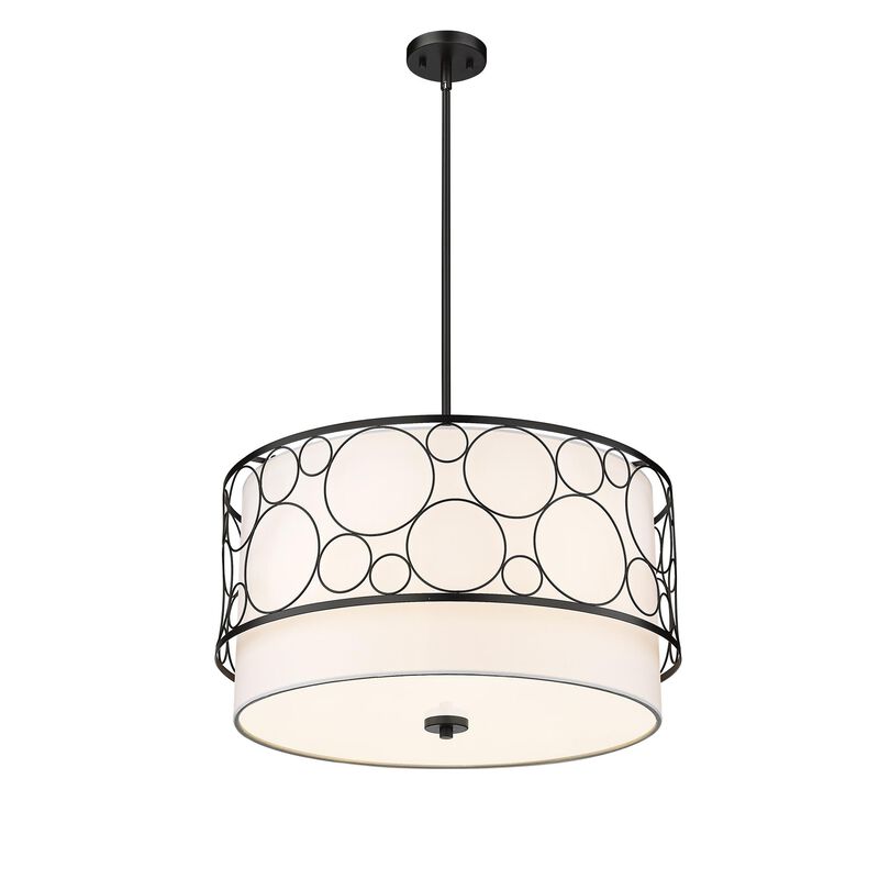 Kendall 24 Inch 4 Light Chandelier by Z-Lite