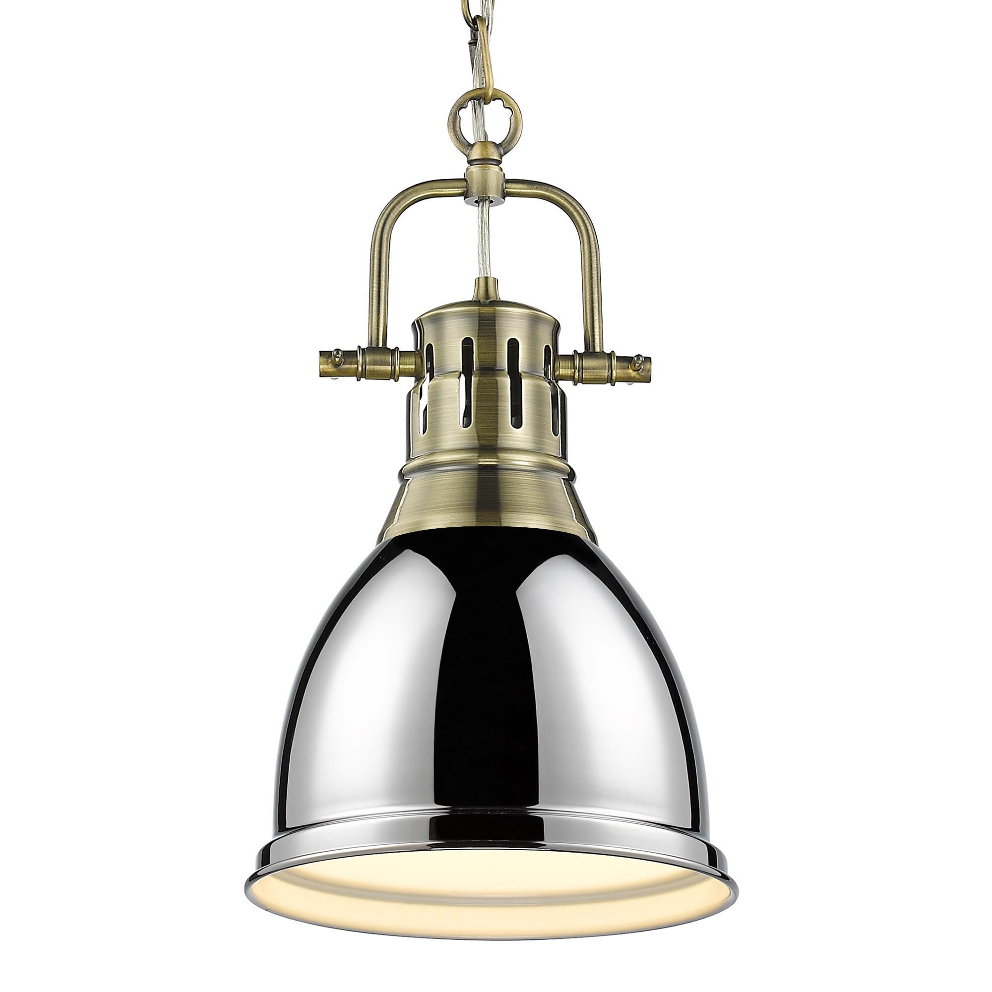 Duncan 8 Inch Mini Pendant by Golden Lighting