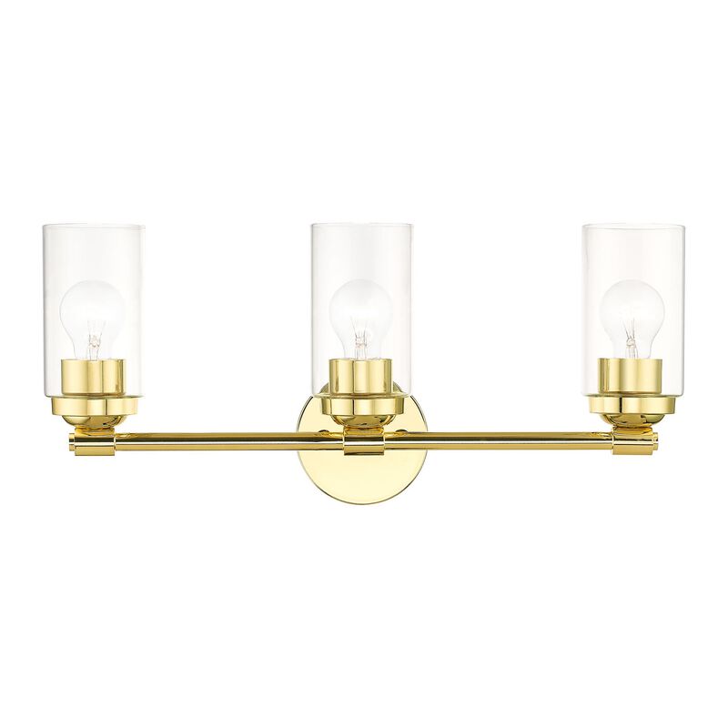 Whittier 22 Inch 3 Light Bath Vanity Light by Livex Lighting