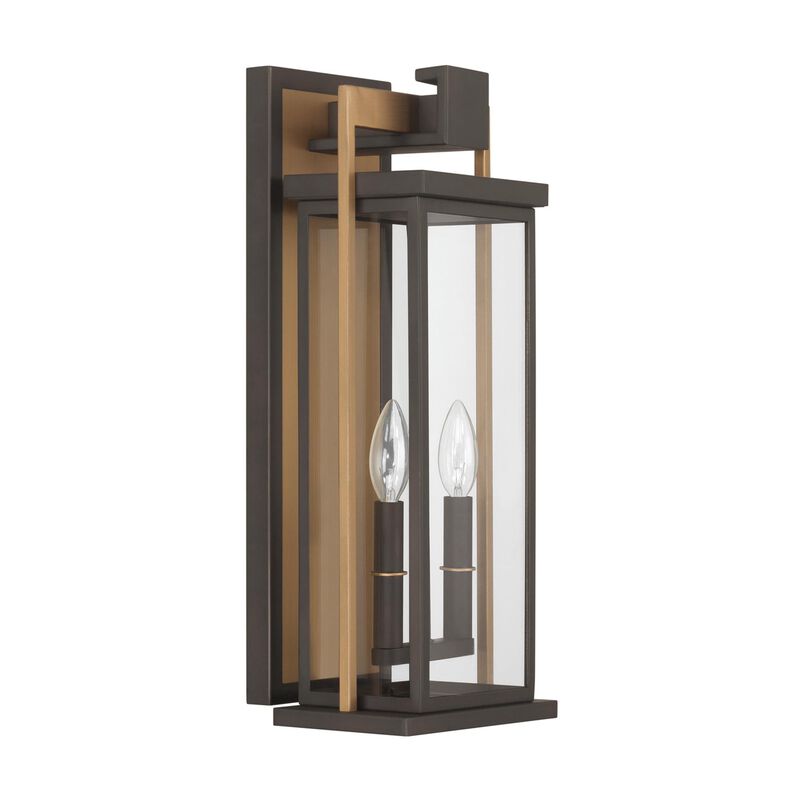 Lendel 20 Inch Outdoor Wall Light by Crystorama