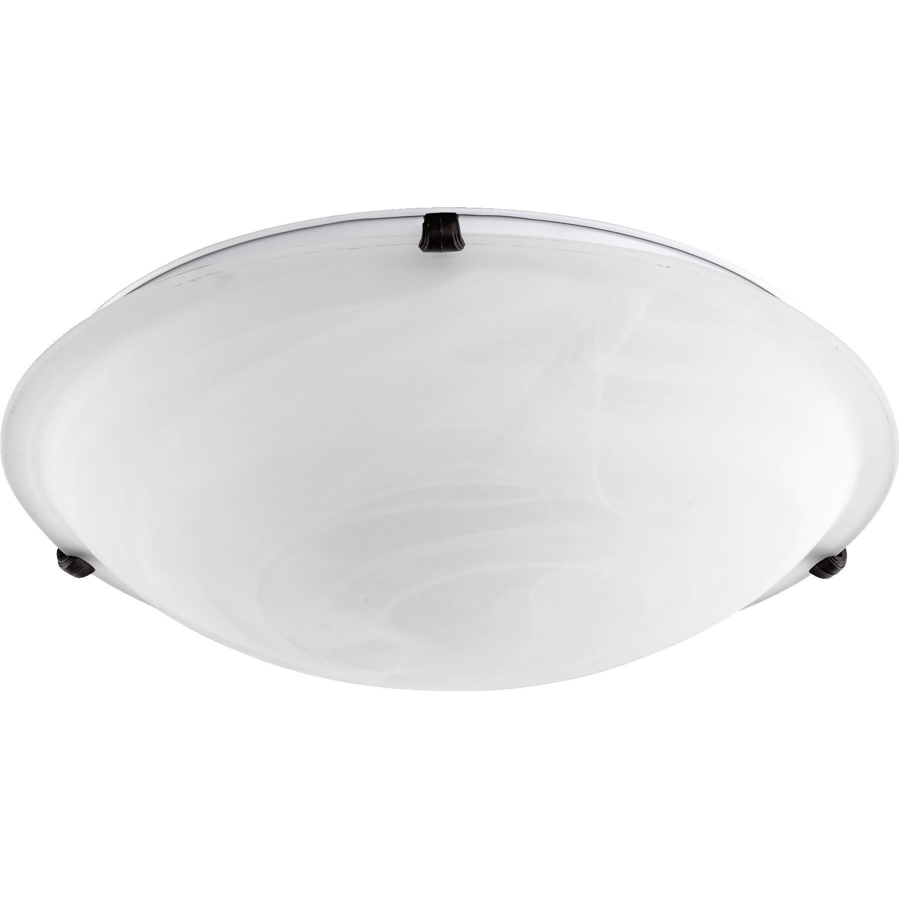 20 Inch 4 Light Flush Mount by Quorum International