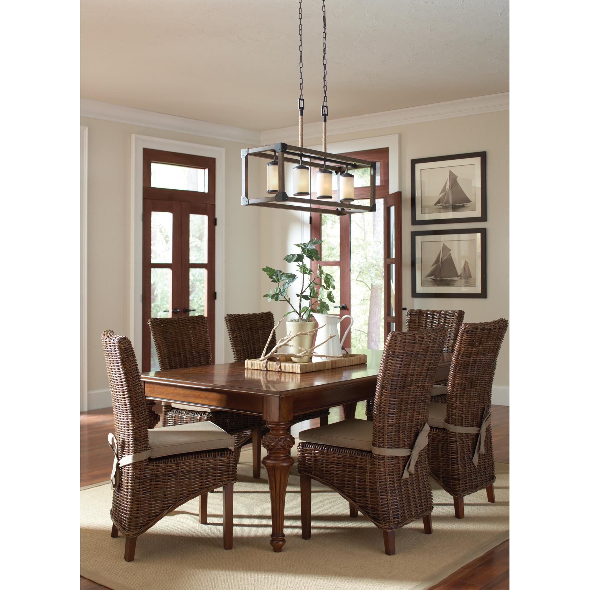 Dunning 36 Inch 4 Light Linear Suspension Light by Generation Lighting