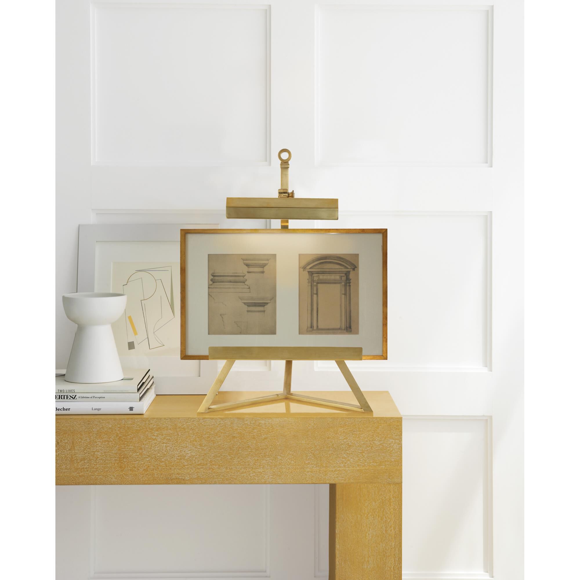 Shown in Natural Brass finish and No Glass  glass and NO Shade  shade