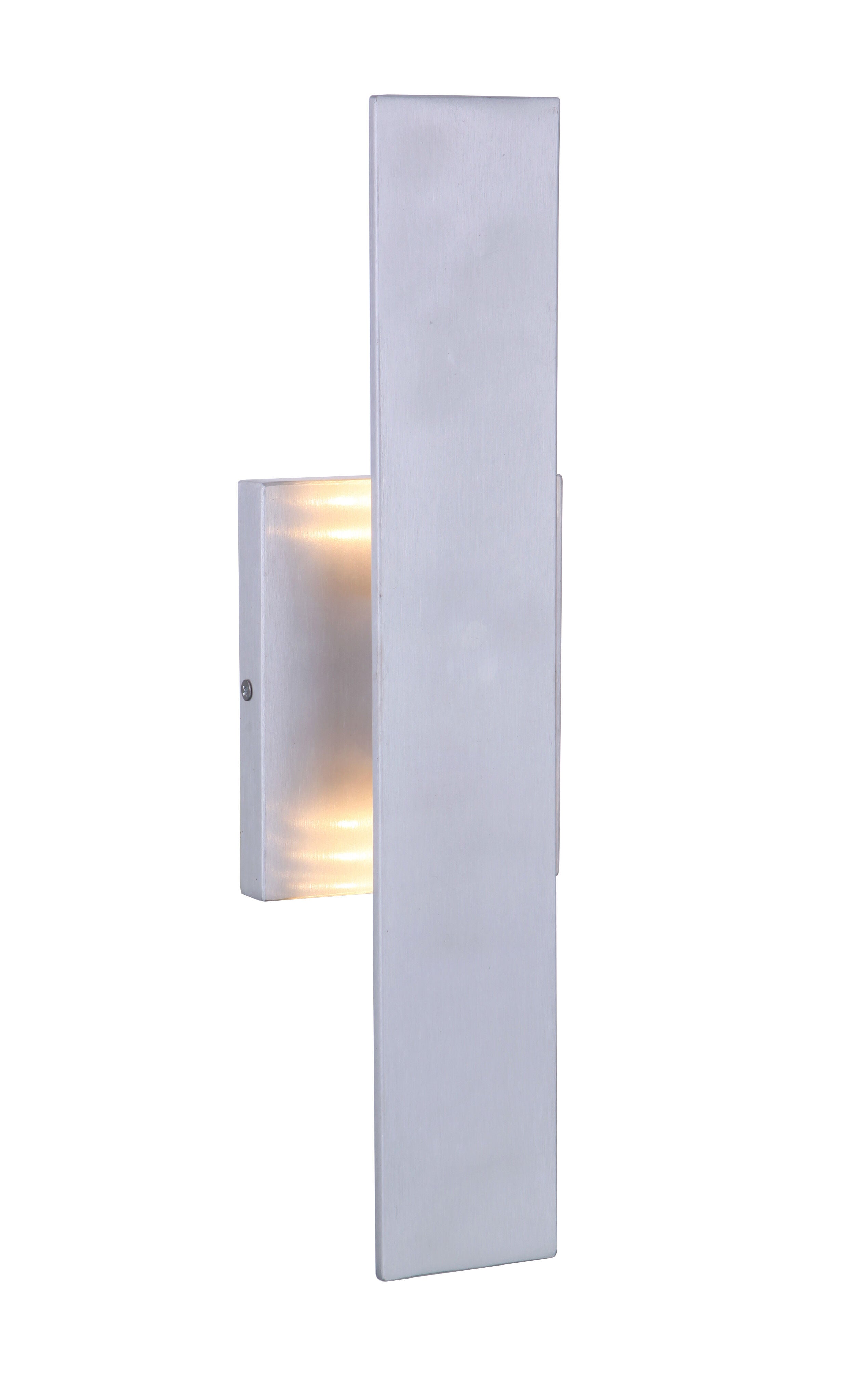 Shown in Brushed Aluminum finish