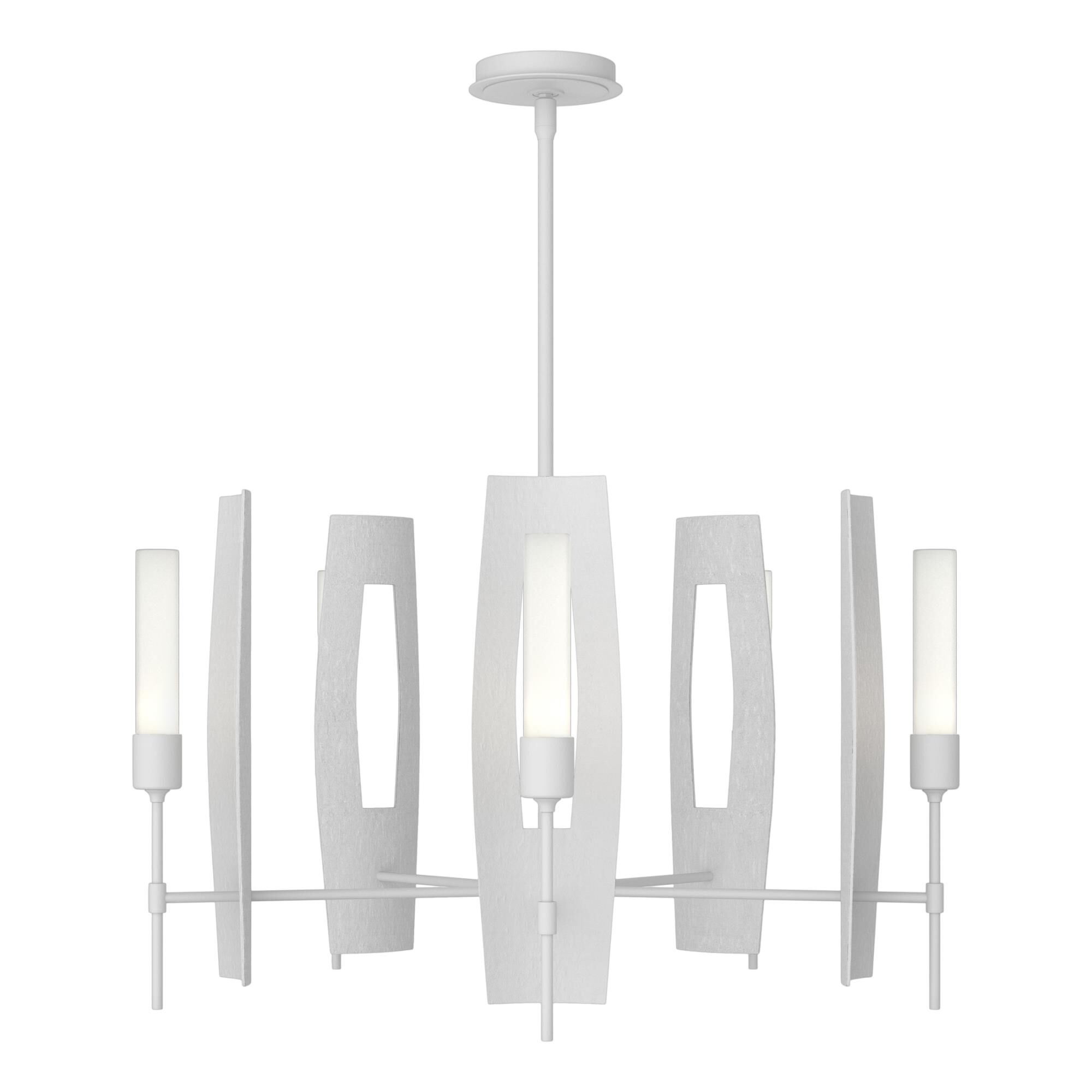 Shown in White finish and Frosted glass