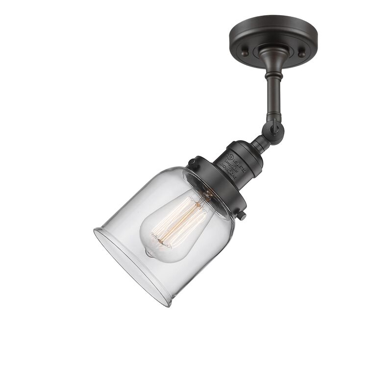 Bruno Marashlian Small Bell 5 Inch 1 Light Semi Flush Mount by Innovations Lighting