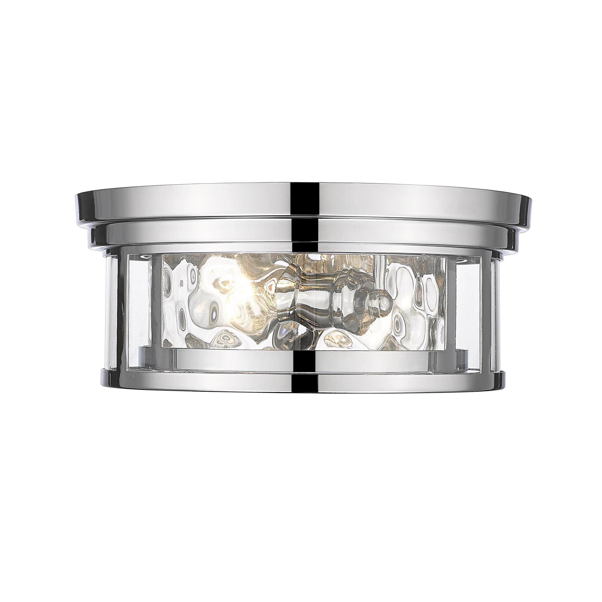 Clarion 12 Inch 2 Light Flush Mount by Z-Lite