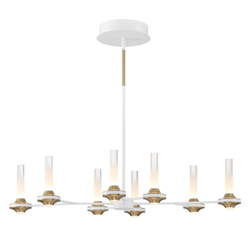 Torcia 36 Inch Chandelier by Eurofase Lighting