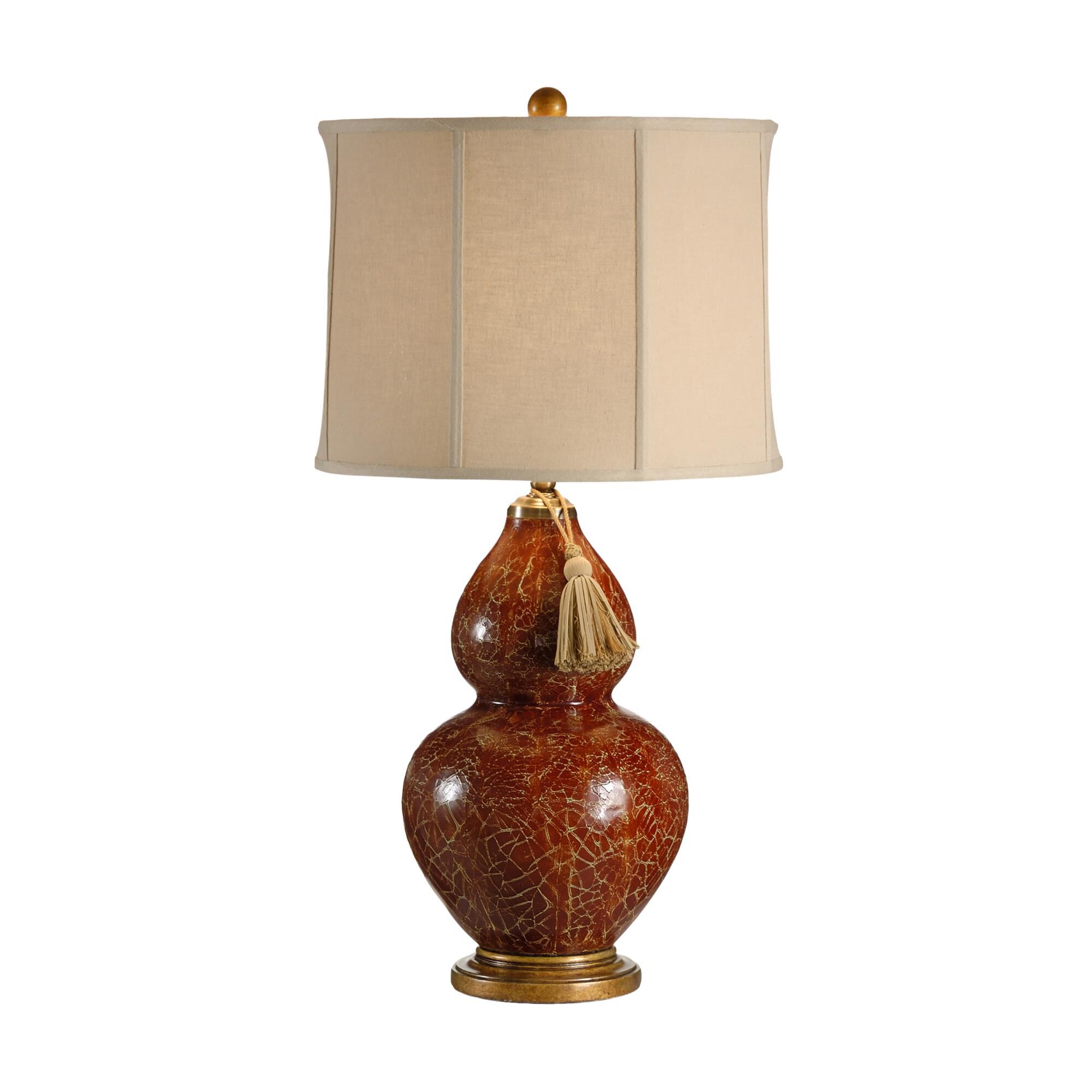 Red Gourd Table Lamp by Wildwood