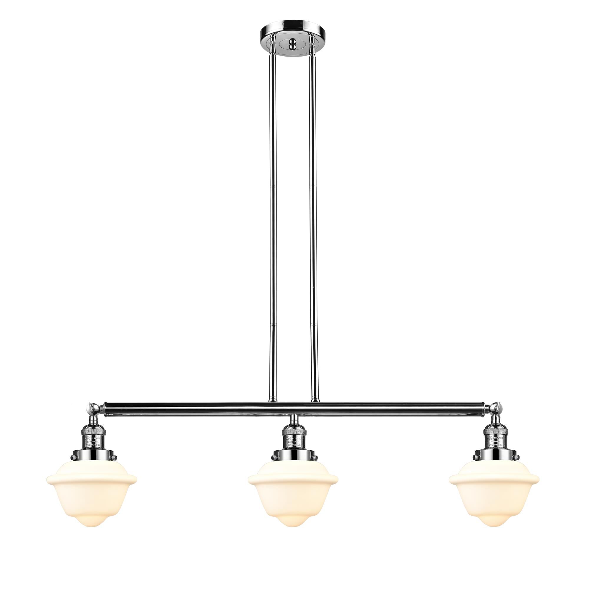 Bruno Marashlian Small Oxford 40 Inch 3 Light Linear Suspension Light by Innovations Lighting