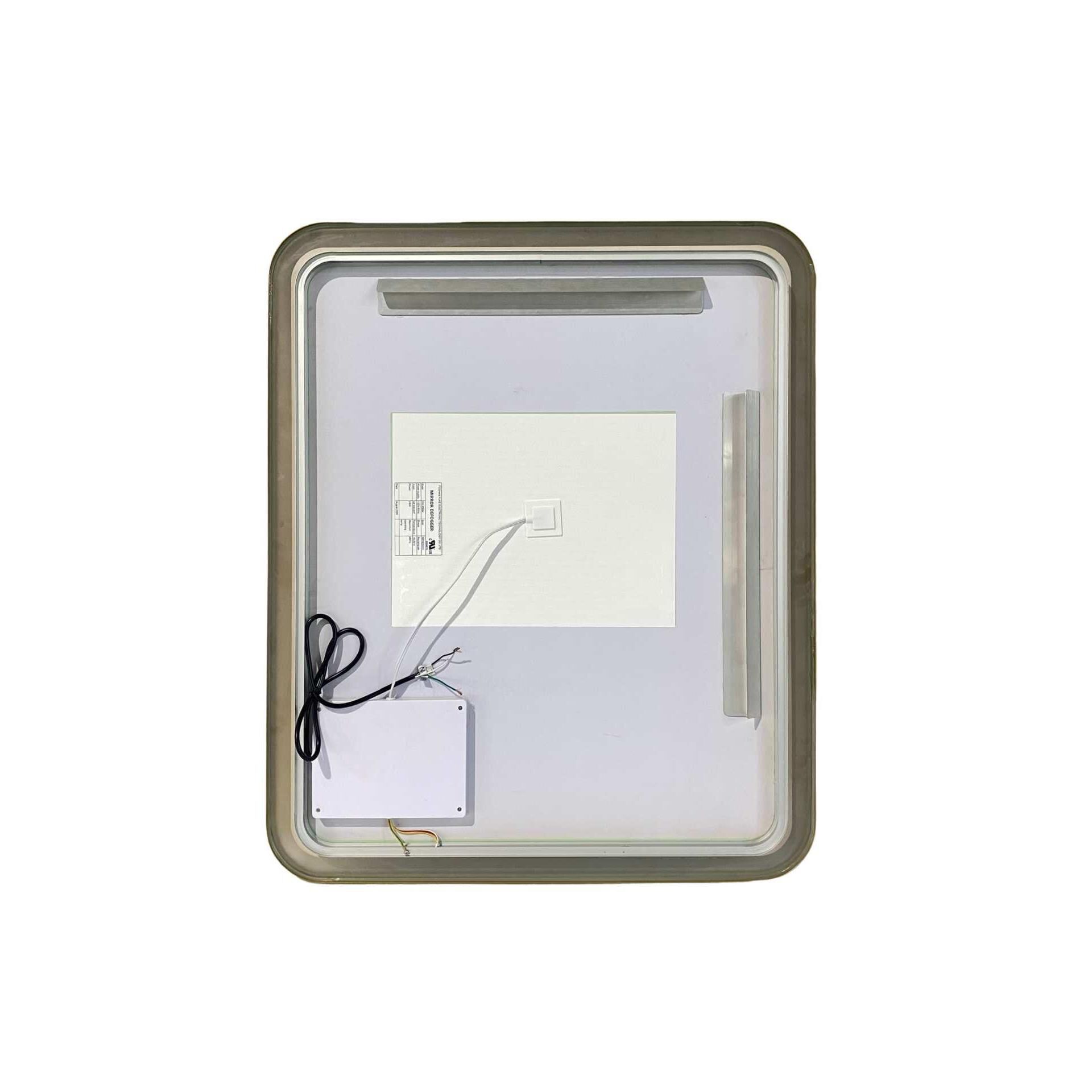 Harmoni 36 Inch Rectangular LED Lighted Mirror by Elegant Decor