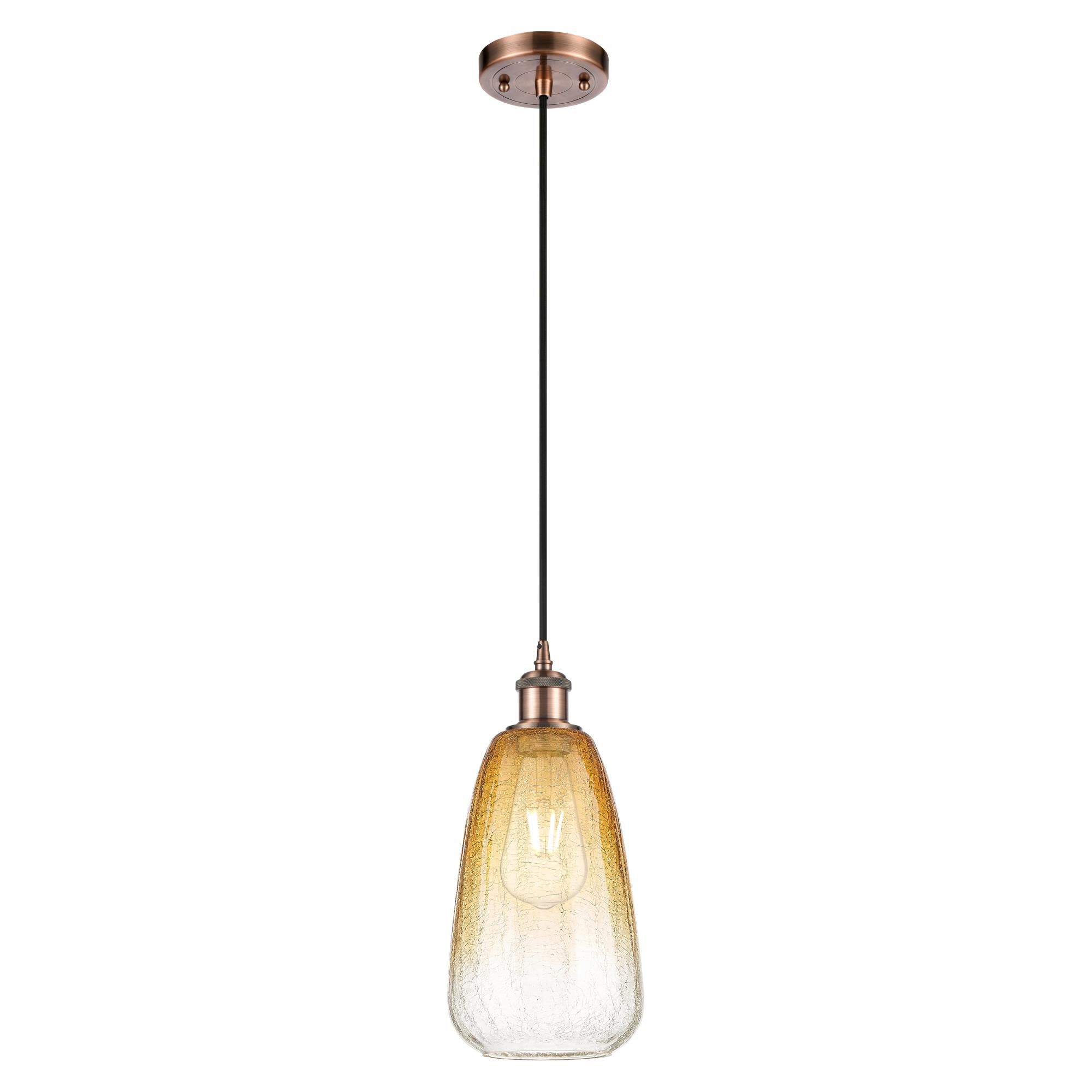 Bruno Marashlian Brookhaven Almond Mini Pendant by Innovations Lighting