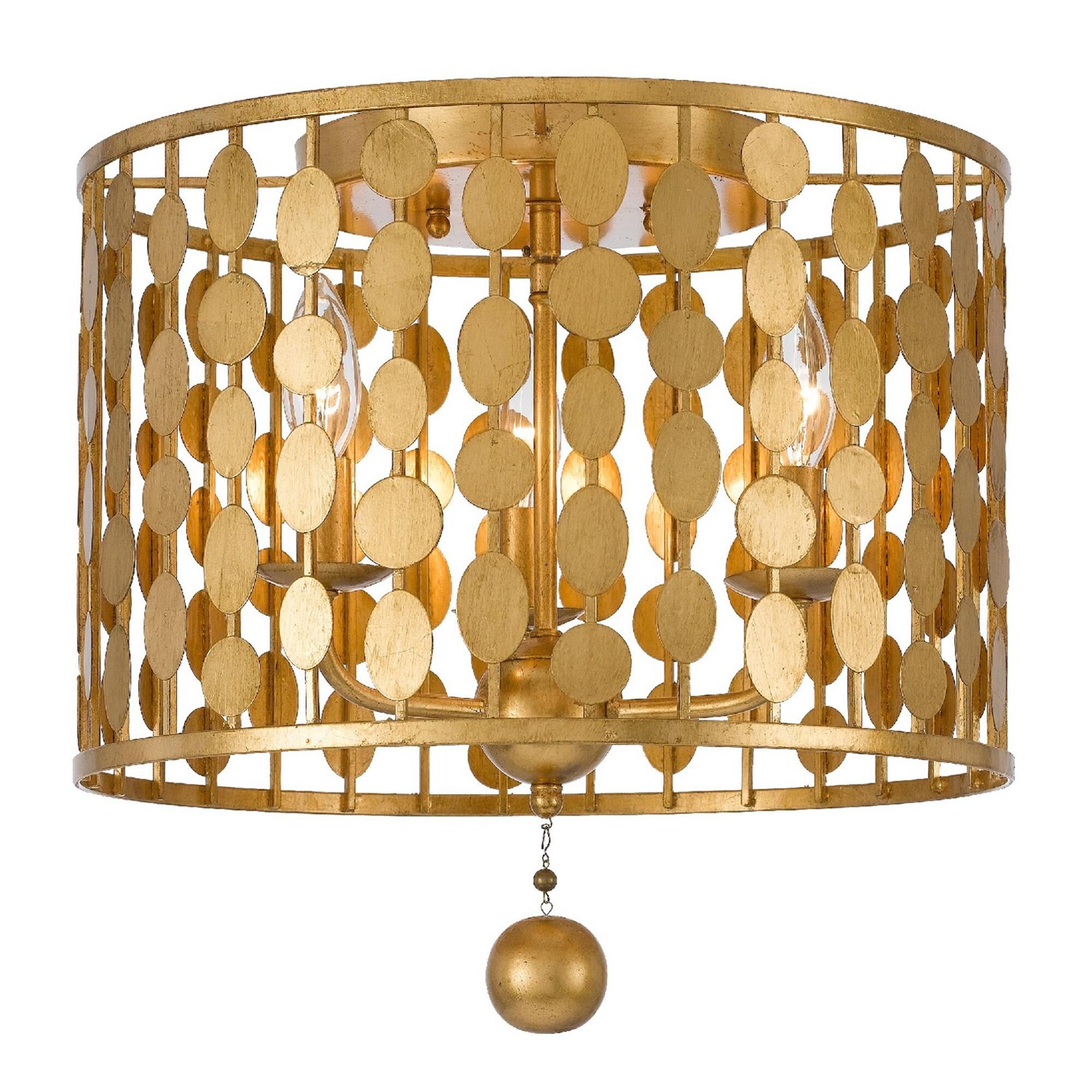 Shown in Antique Gold finish