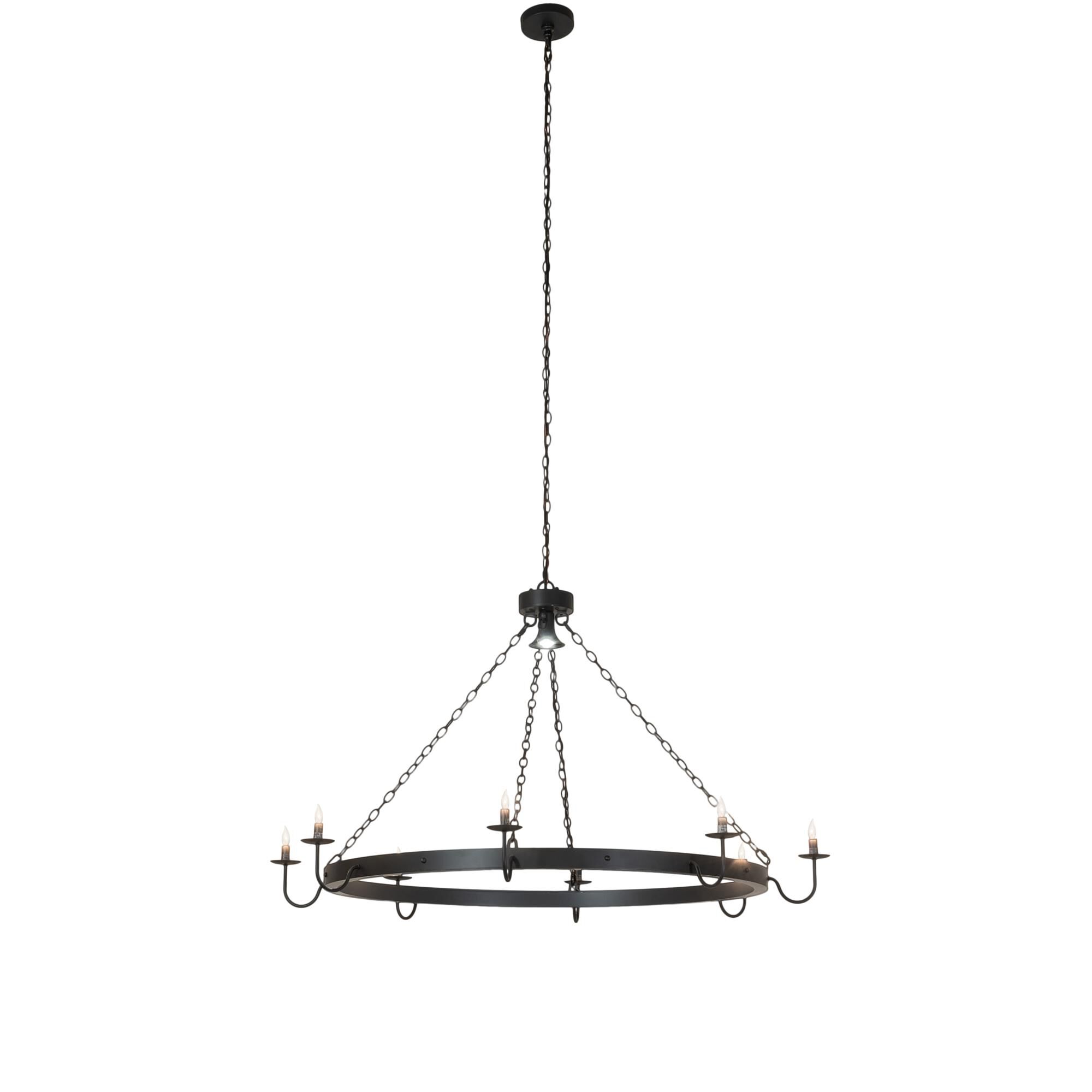 Suffolk 60 Inch 8 Light Chandelier by Meyda Lighting