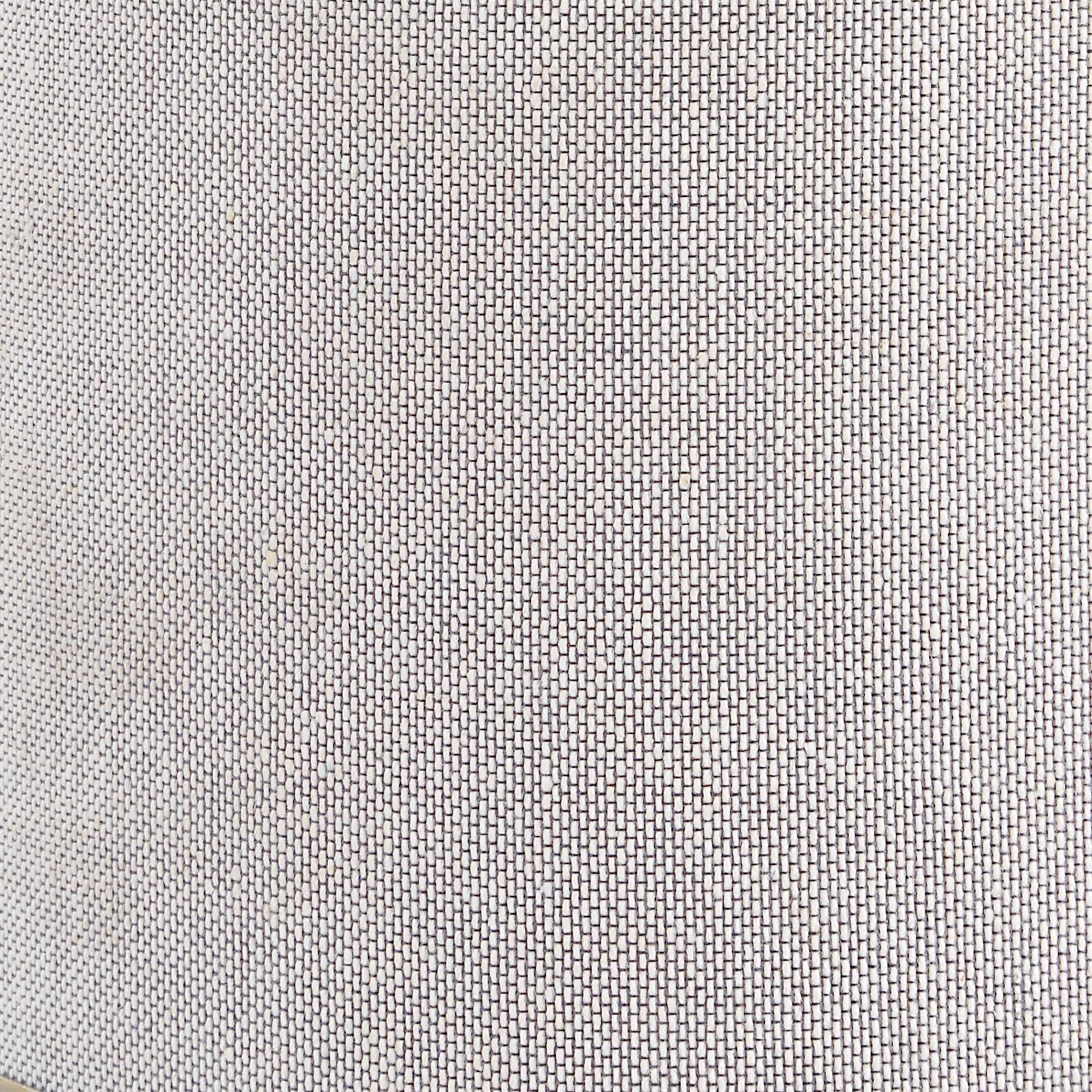 Shown in Gray and White finish and Round Hardback shade