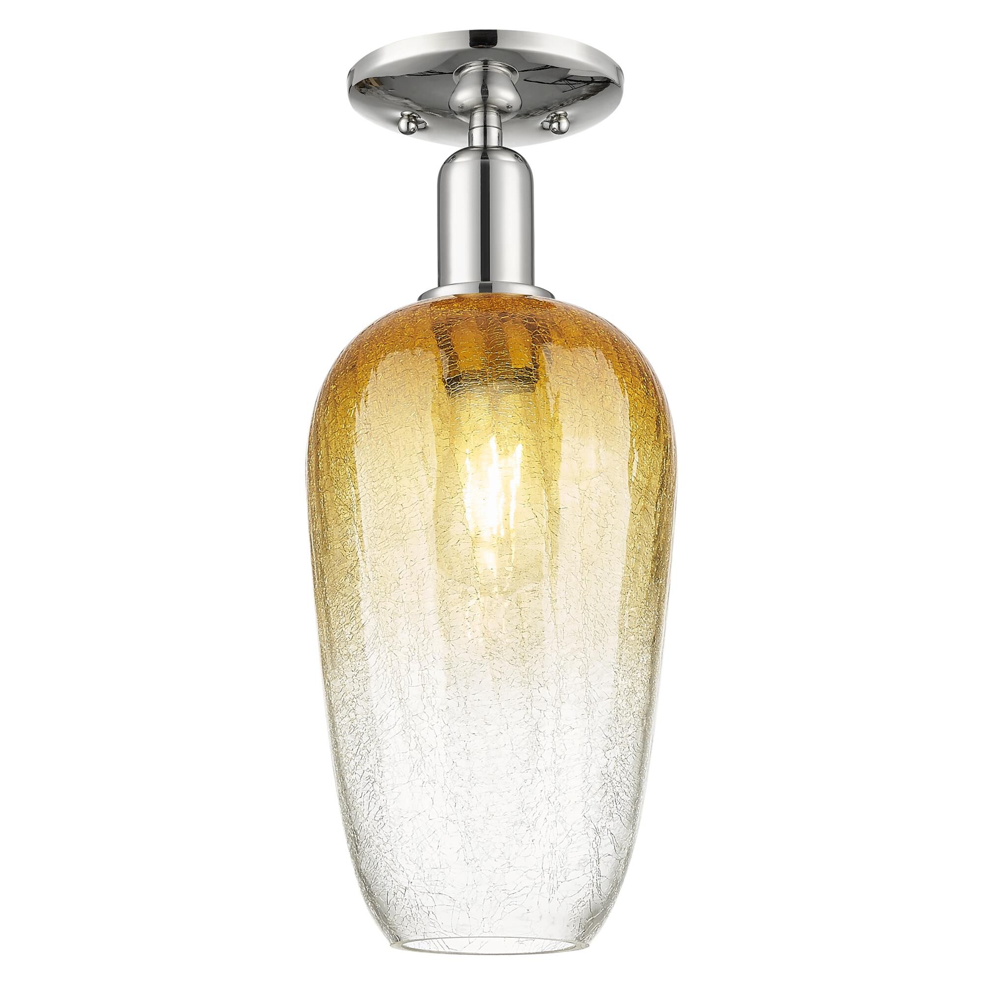 Bruno Marashlian Brookhaven Flute 7 Inch Semi Flush Mount by Innovations Lighting