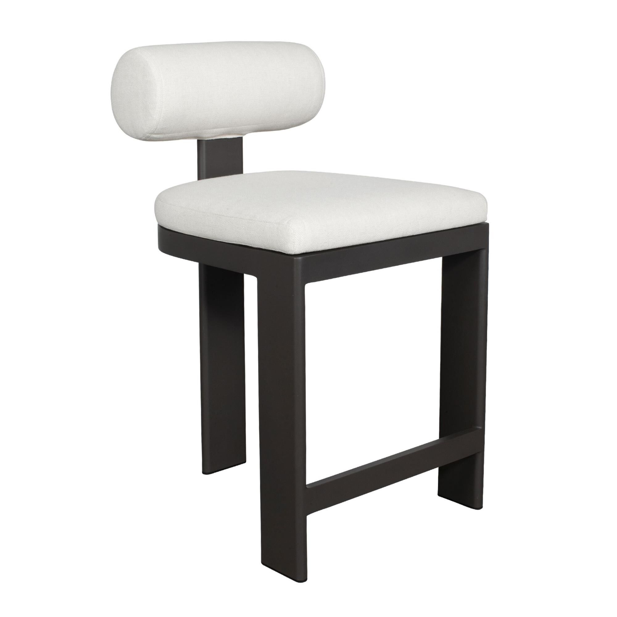 Bolster Back 39 Inch Stool by Uttermost