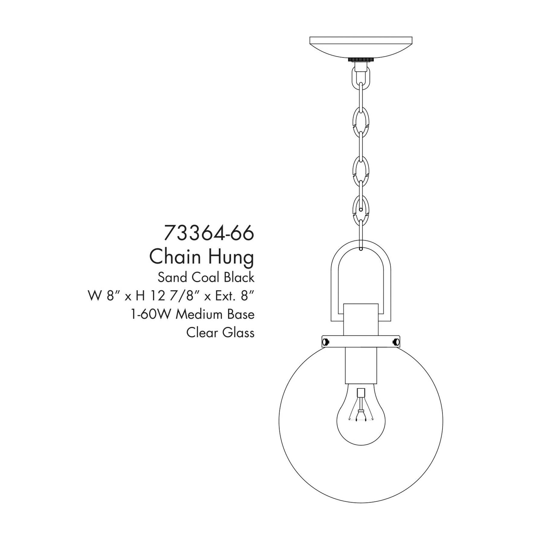 Wenston 13 Inch Outdoor Hanging Lantern by Minka Lavery