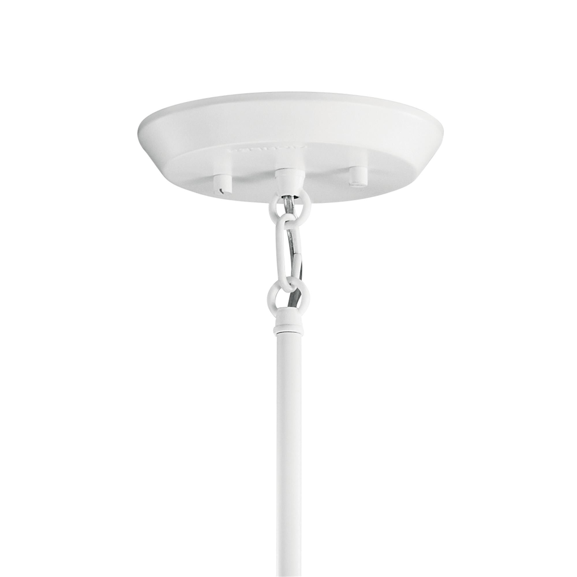 Shown in White finish