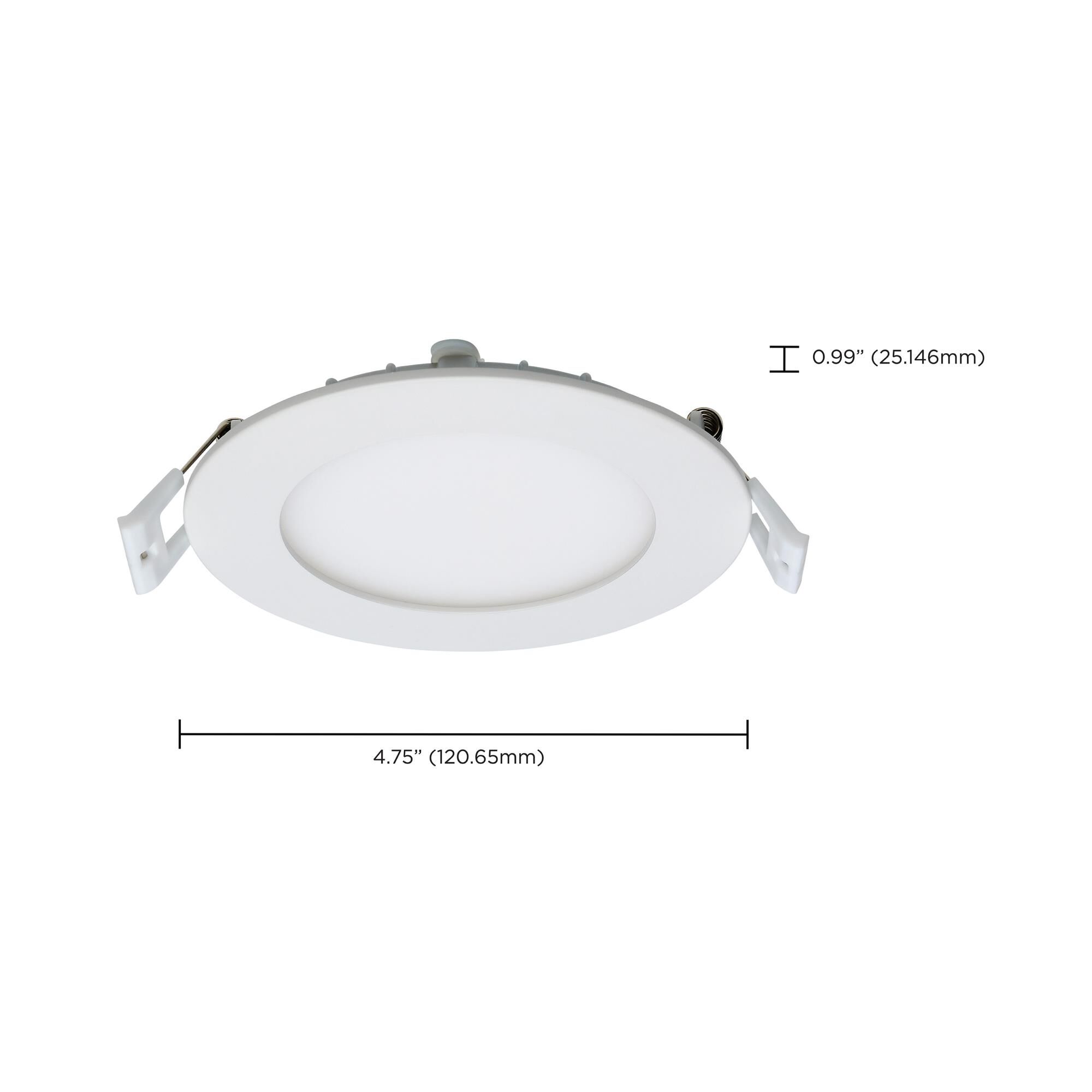 Shown in White finish