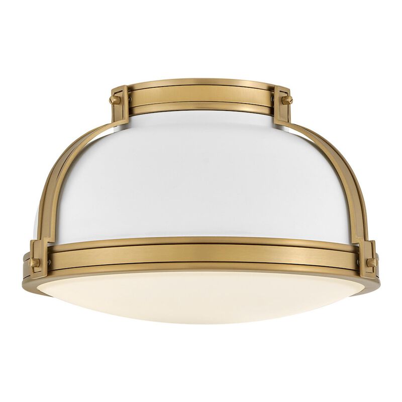 Barton 14 Inch 2 Light Flush Mount by Hinkley
